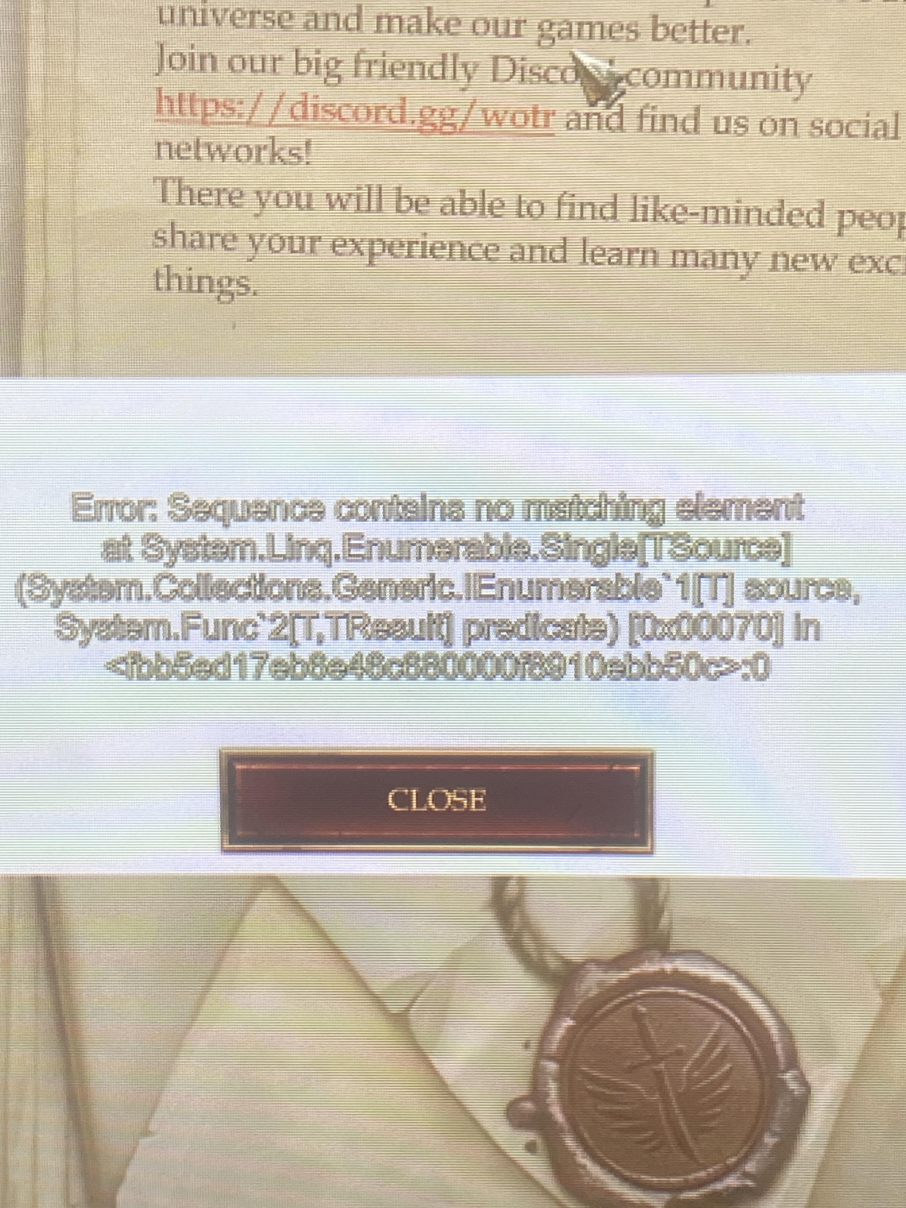 Game won’t let me load save file? Shows me this when I try r