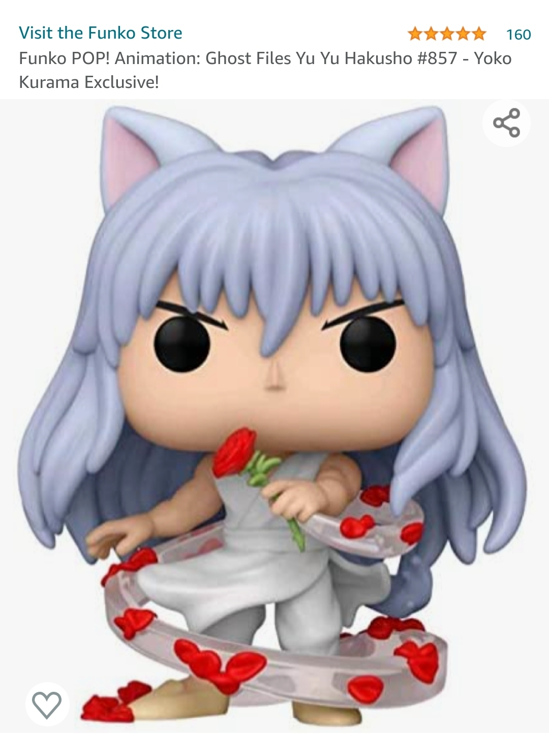 New Funko Pop that looks like Inuyasha, but isn't. 😭 I saw this pop