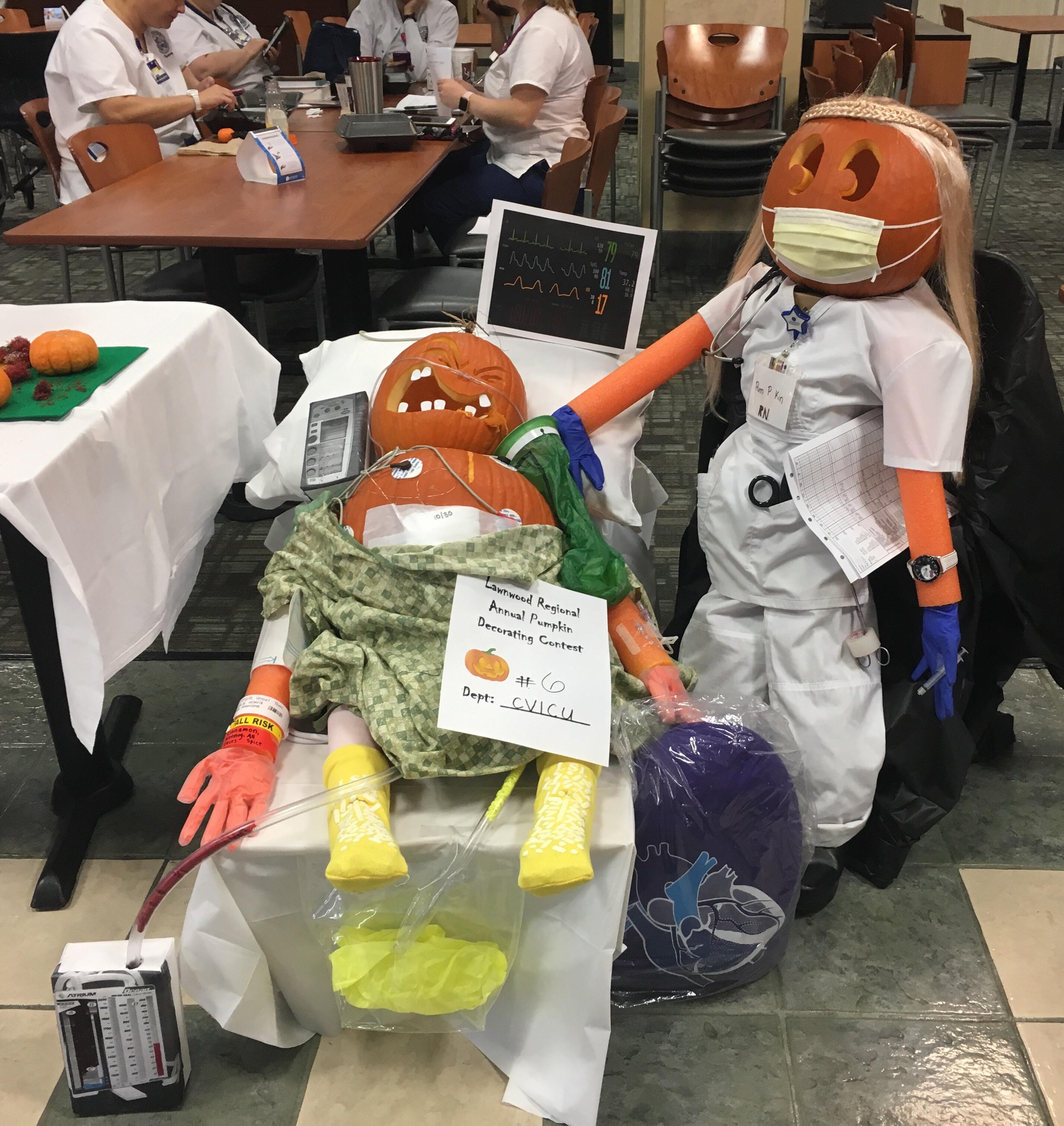 Hospital Pumpkin Contest r/nursing