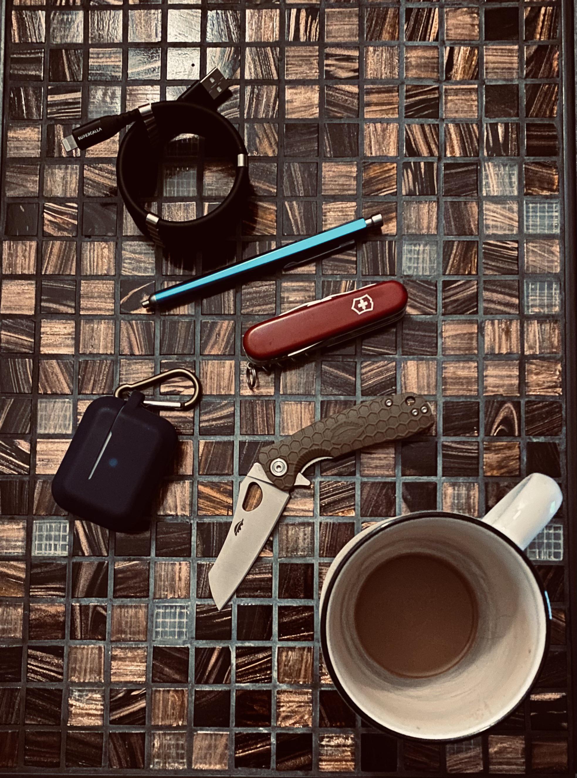 Just some basic end table EDC r/EDC