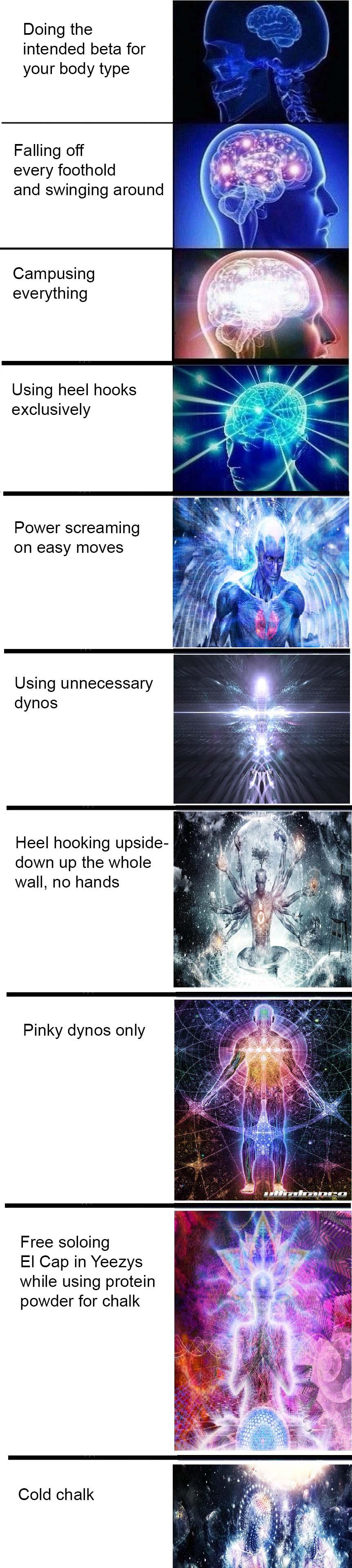 climbing memes are allowed right? climbing