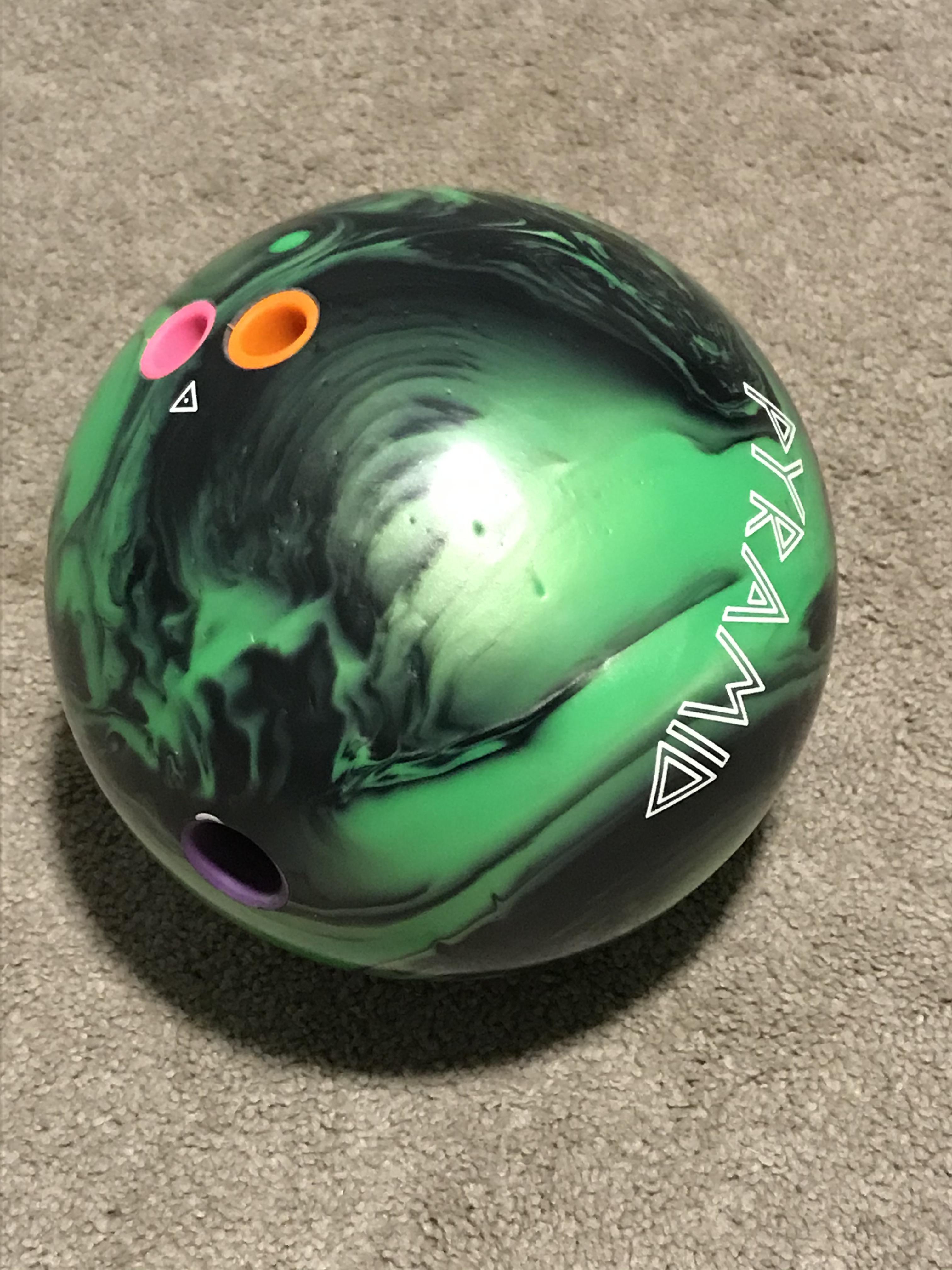 First ball/new ball. Got the Pyramid Chosen Path. r/Bowling