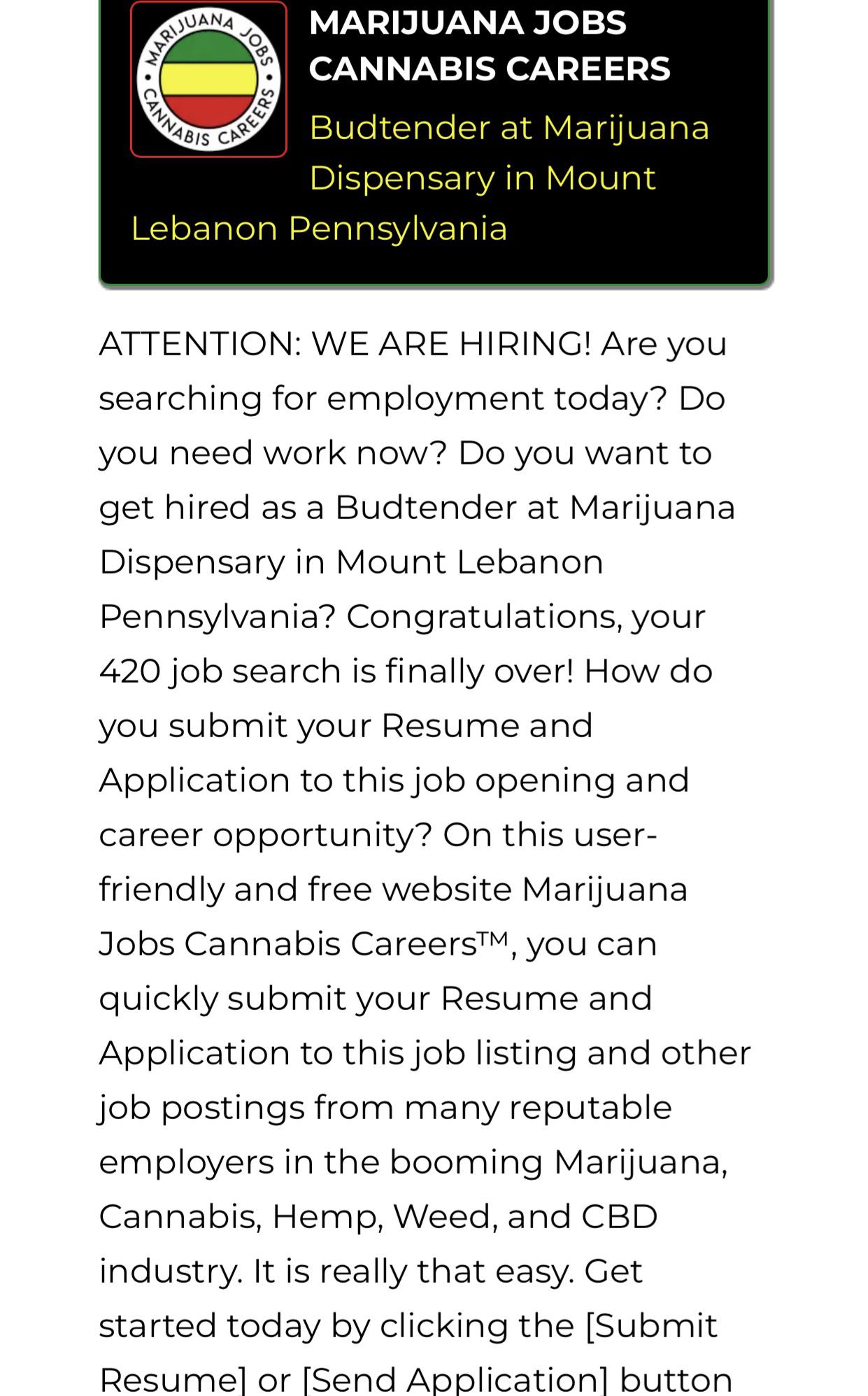 Anyone hear anything about a new dispensary opening in Mt. Lebanon PA