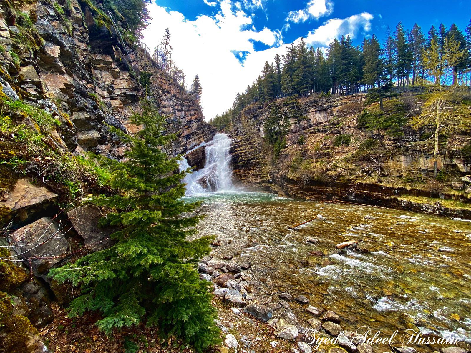 Cameron Falls, Waterton National Park syedadeelhussain