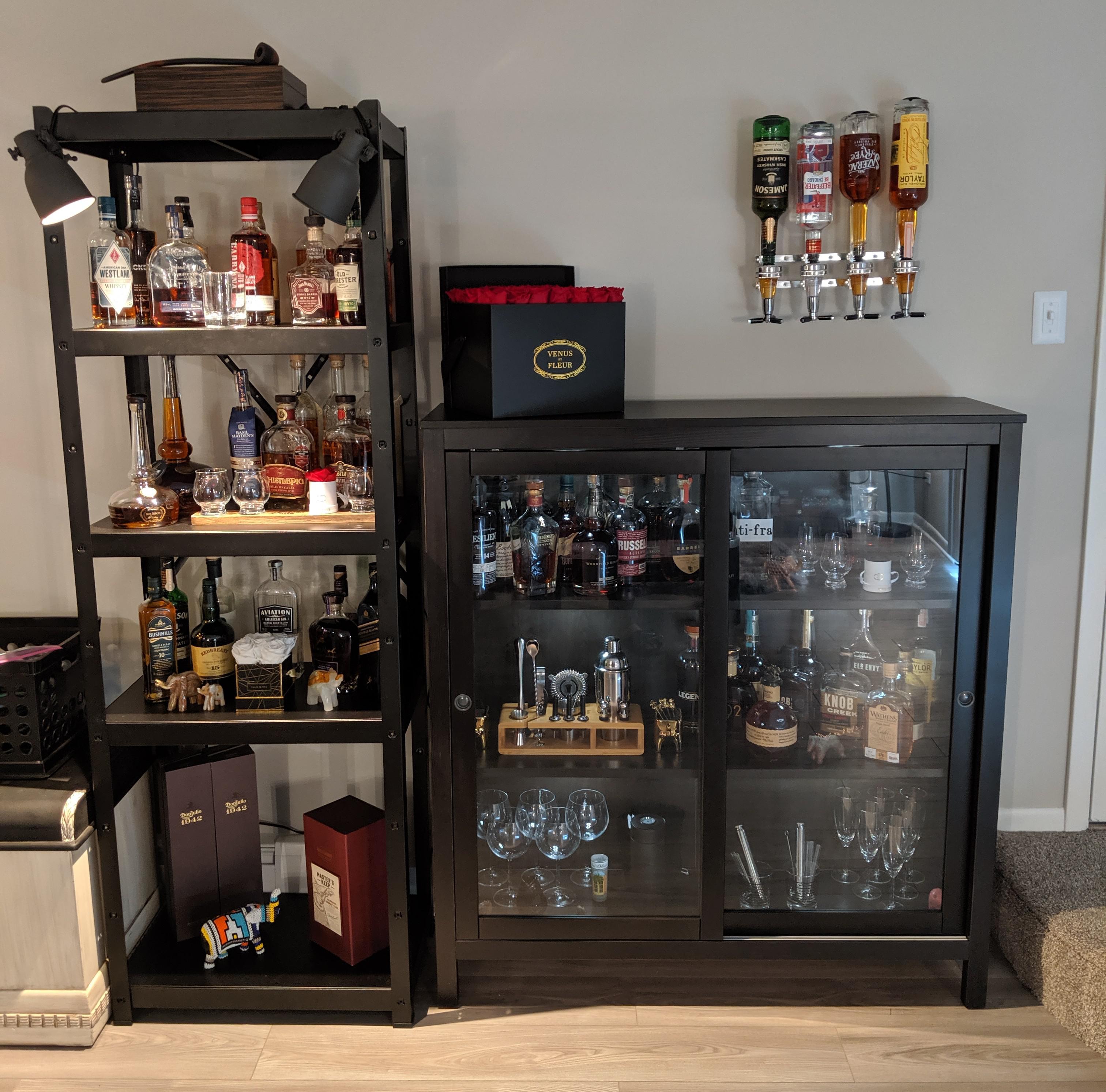 Finally got my liquor together! r/whiskey