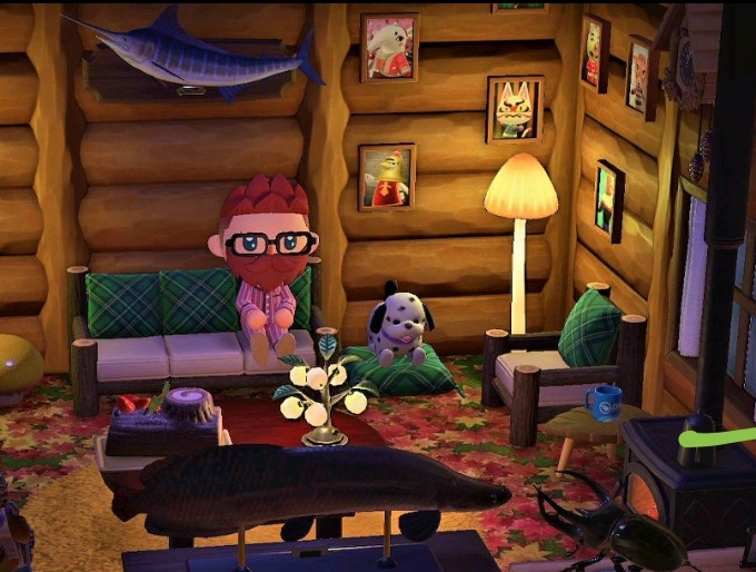 My hubby discovered that you can put the plushie puppies on the zen