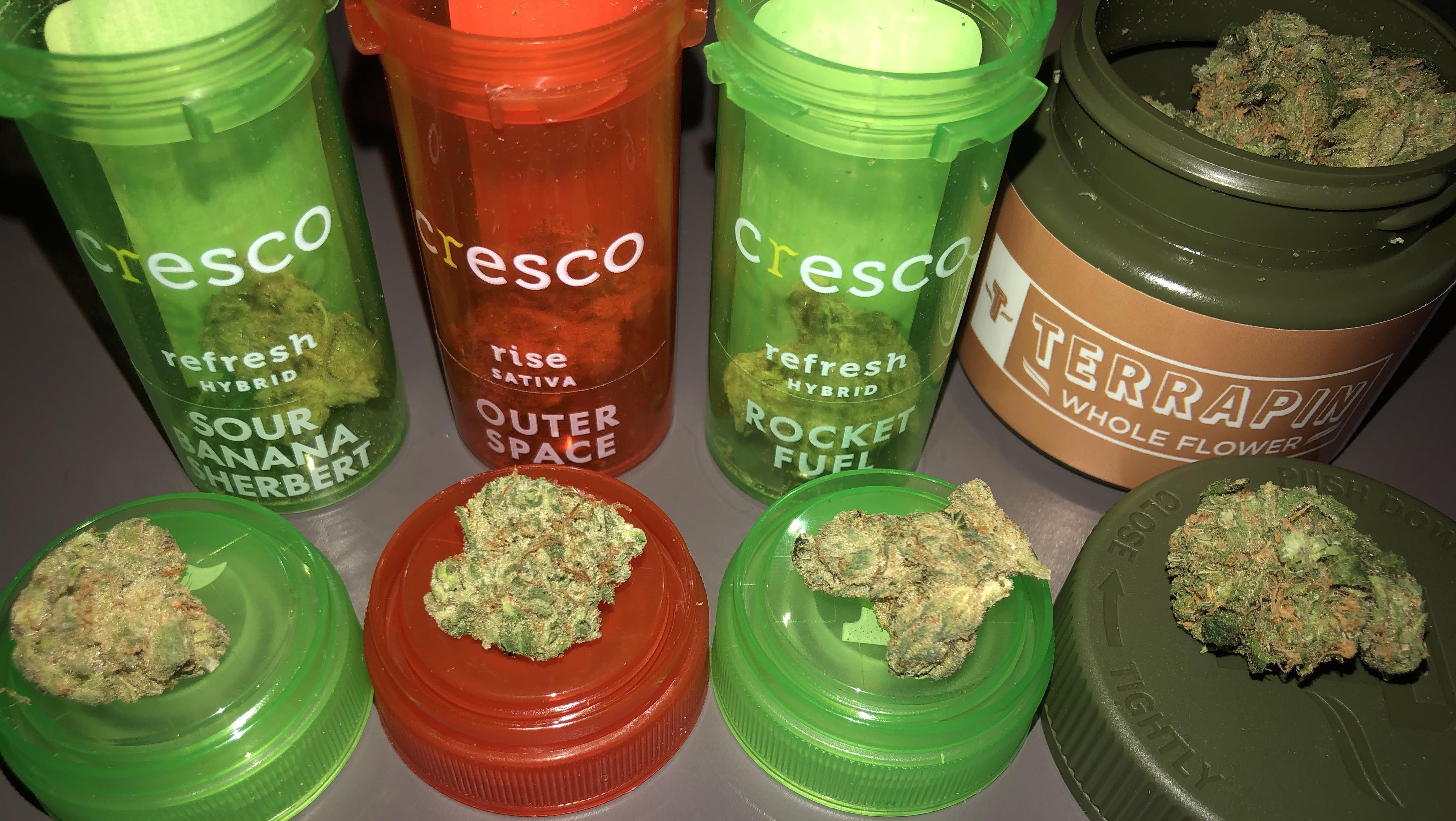 Lazy Sunday Morning Blend Cresco's Sour Banana Sherbet, Outer Space