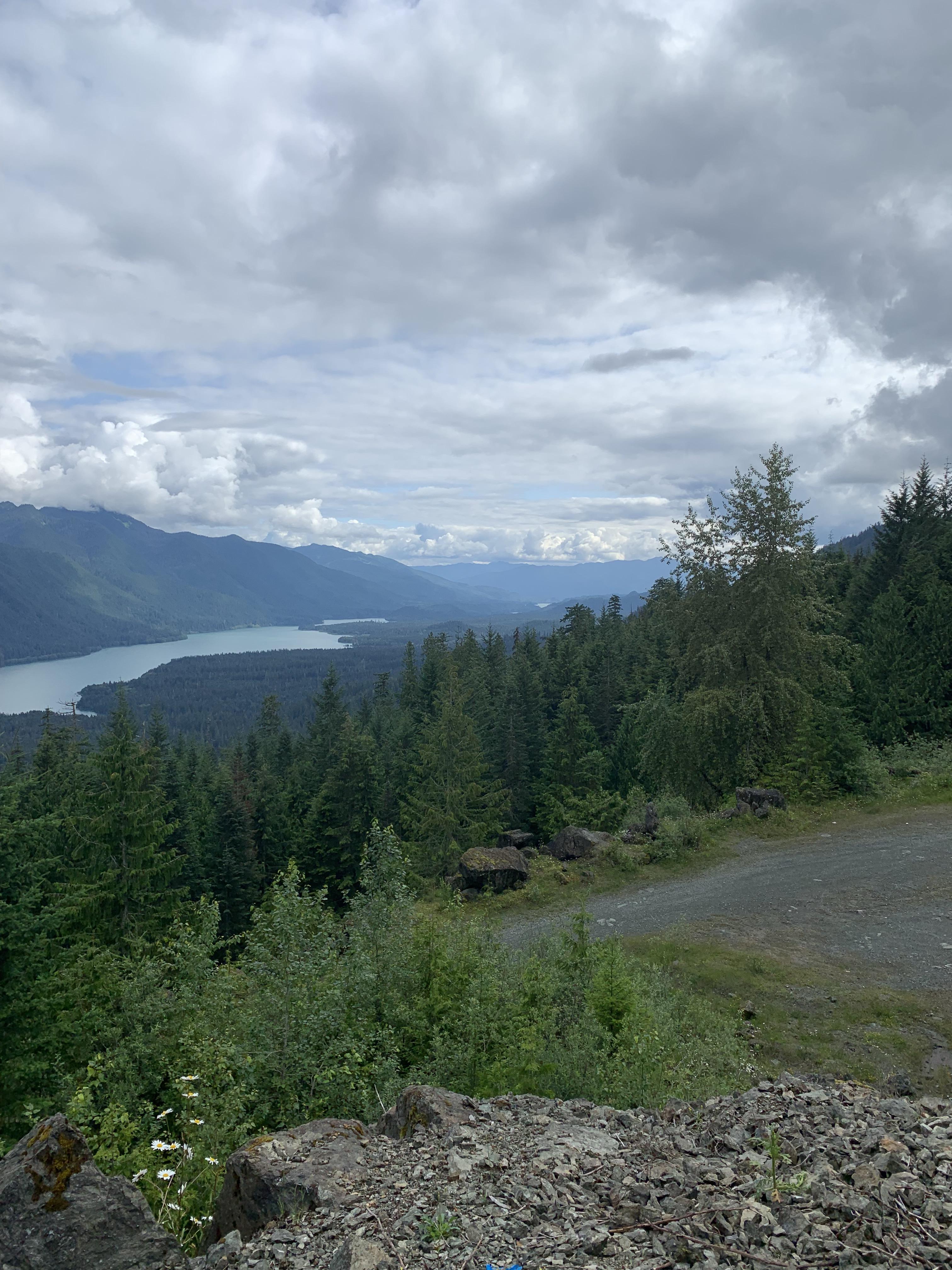 Baker Lake, WA. Dispersed site for the night. r/camping