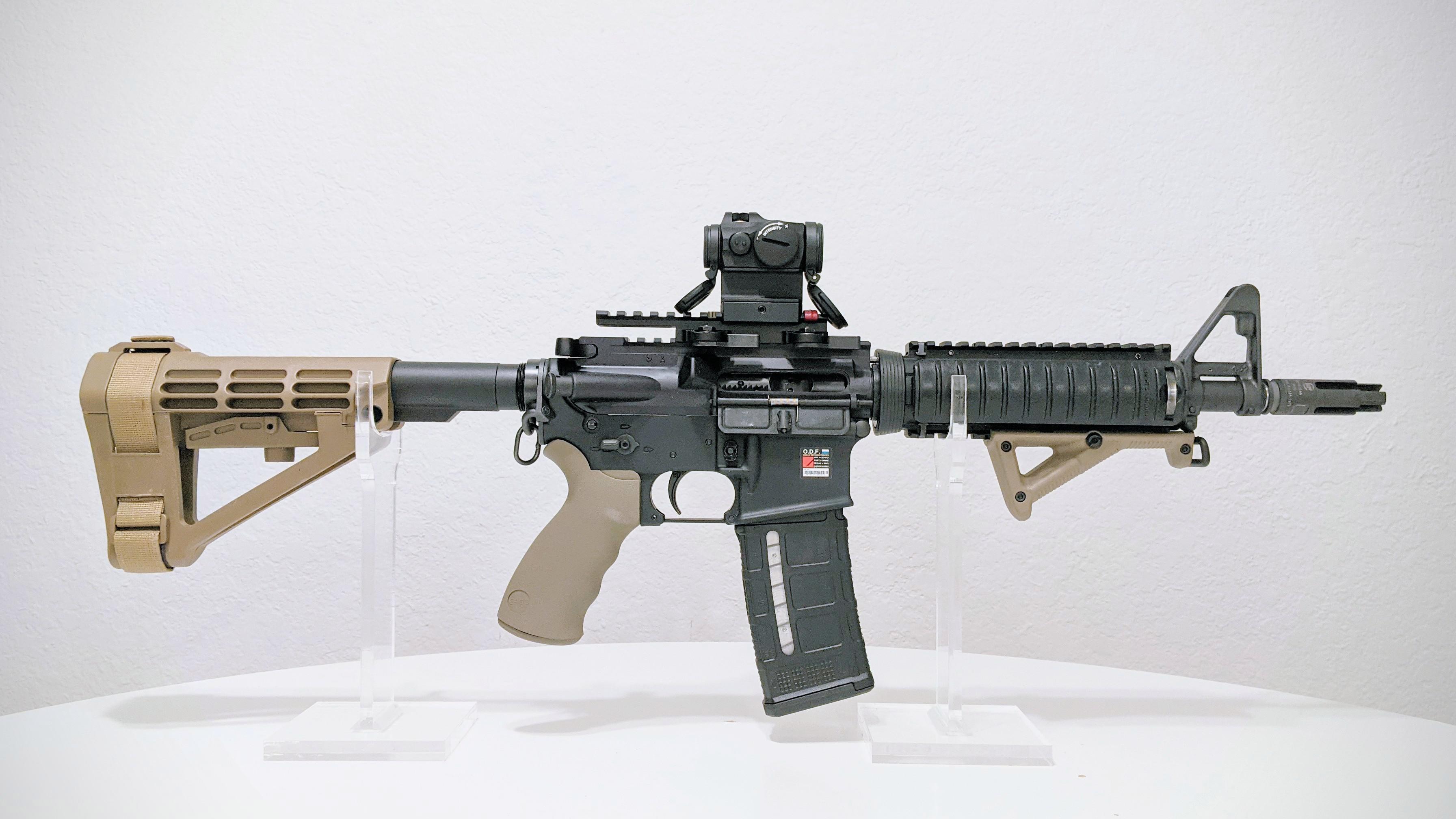 Modernized L119A1 : r/MilitaryARClones