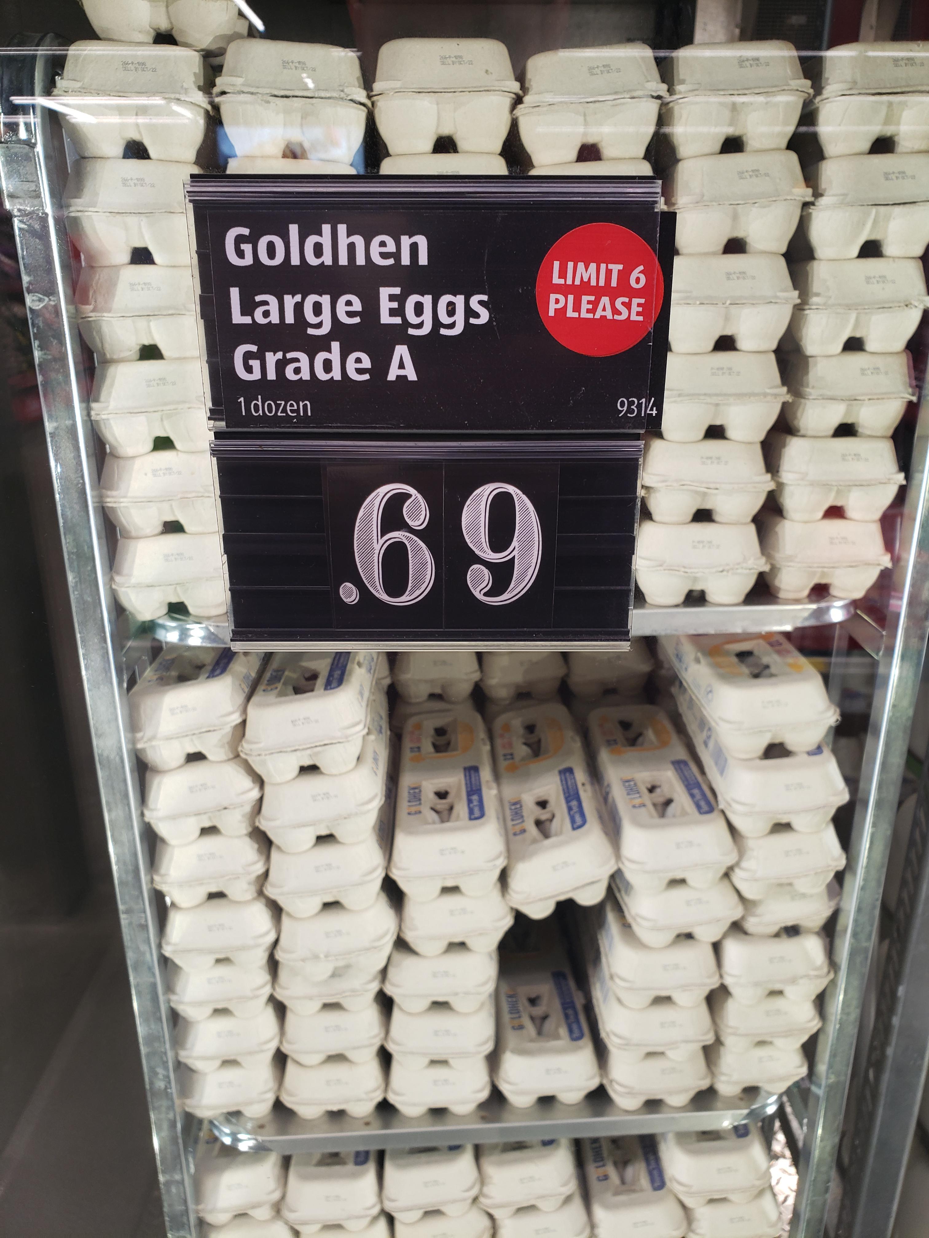 Aldi is the cheapest grocery store I've ever seen. I'm a dummy dumb for