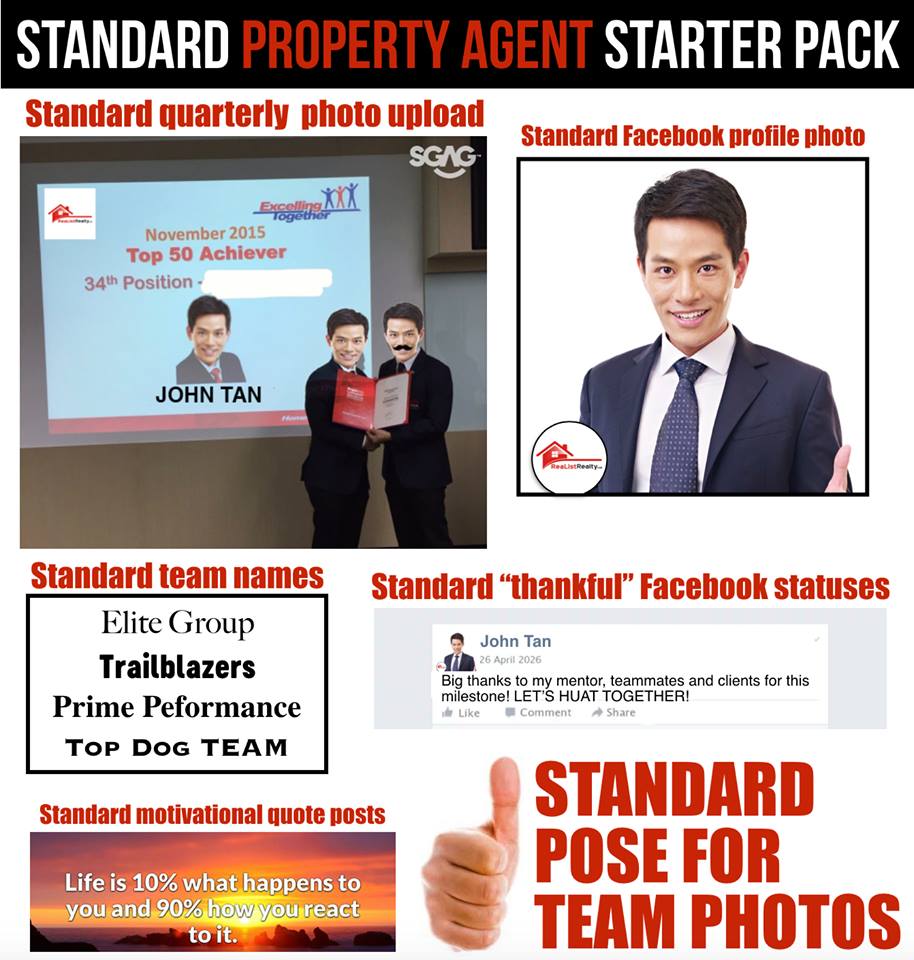 Standard Property Agent Starter Pack r/singapore