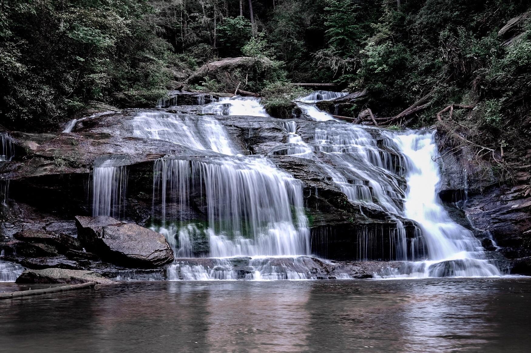 Shot of panther creek falls I got this past weekend Atlanta