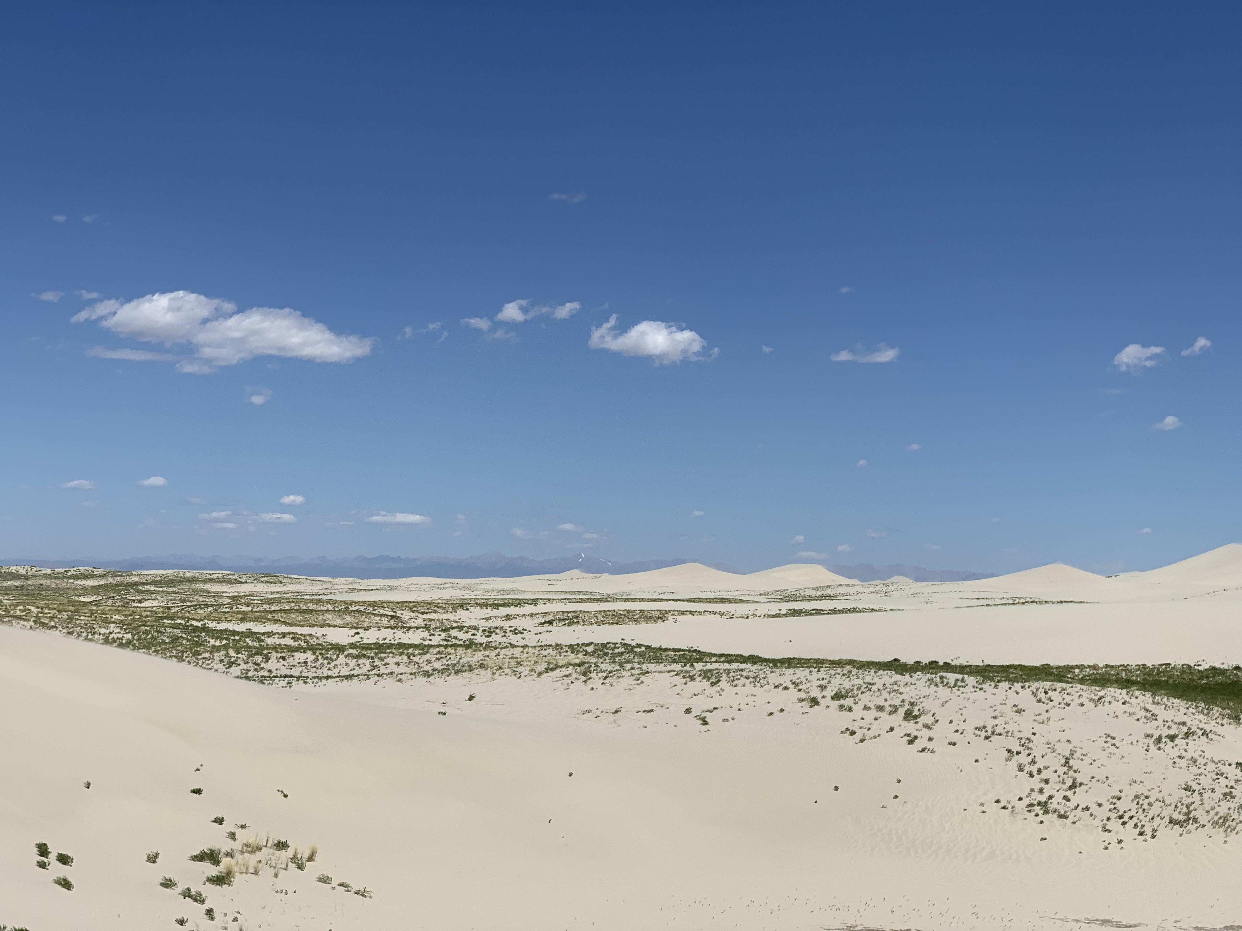 Largest living sand dunes in North America. Just south of Farson