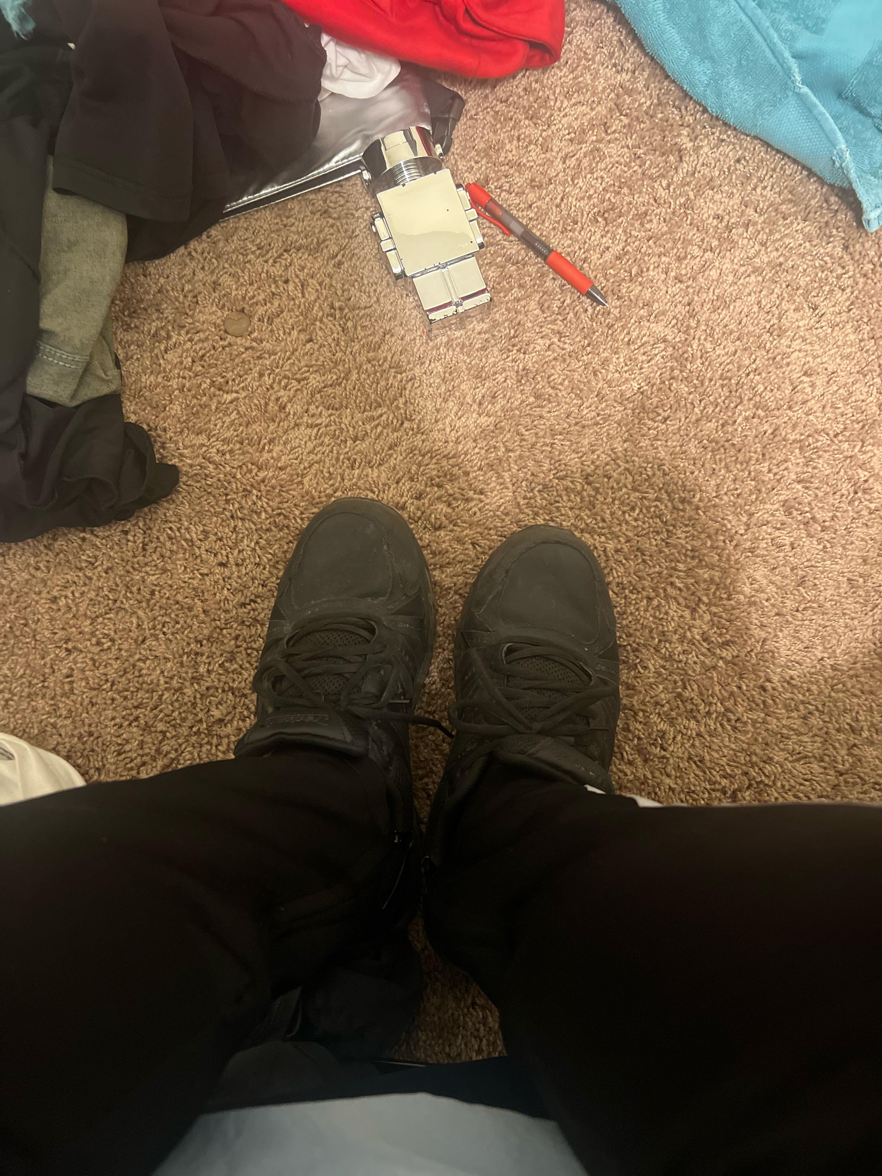 I wear my non slip serving shoes to work and nobody suspects me of