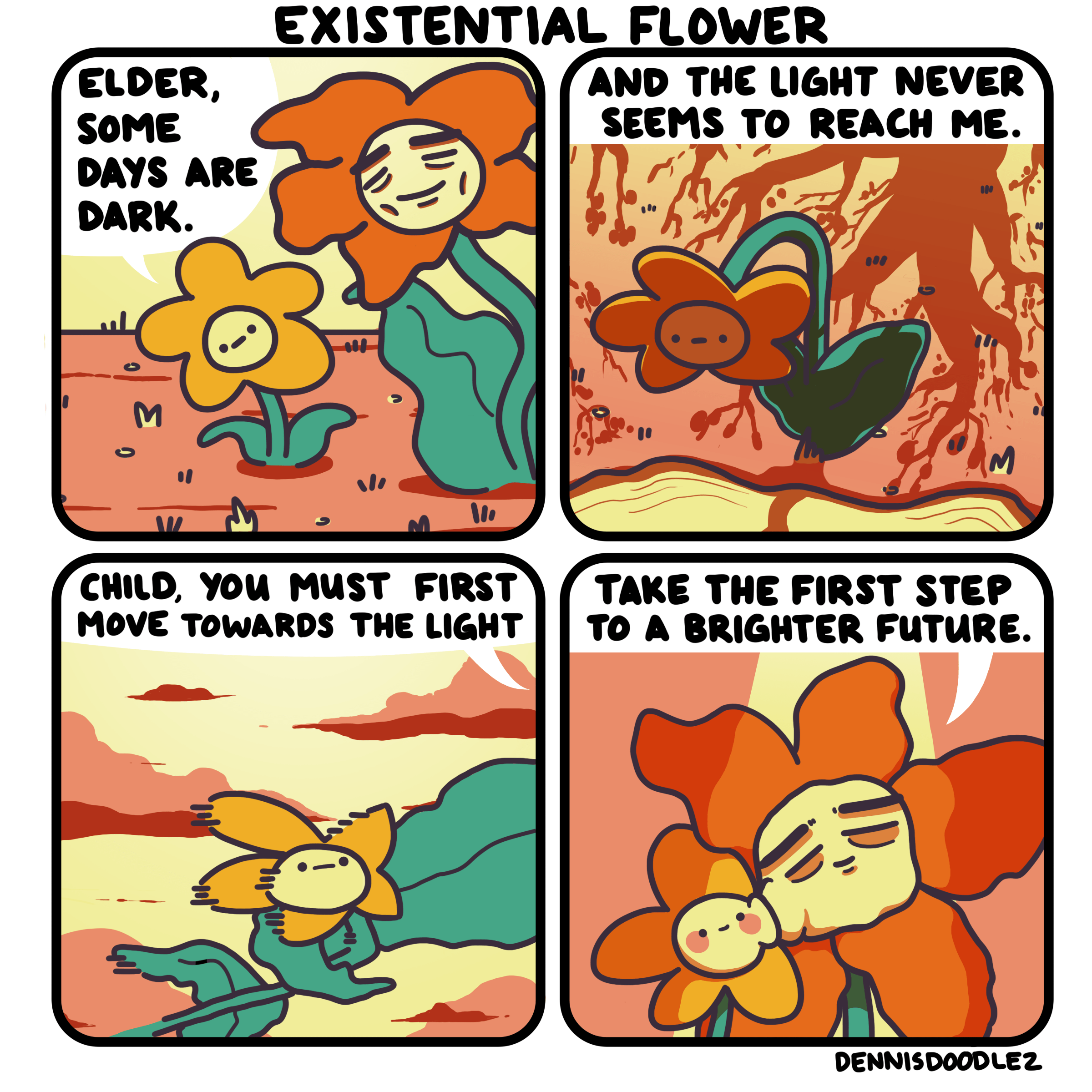 be a flower [OC]