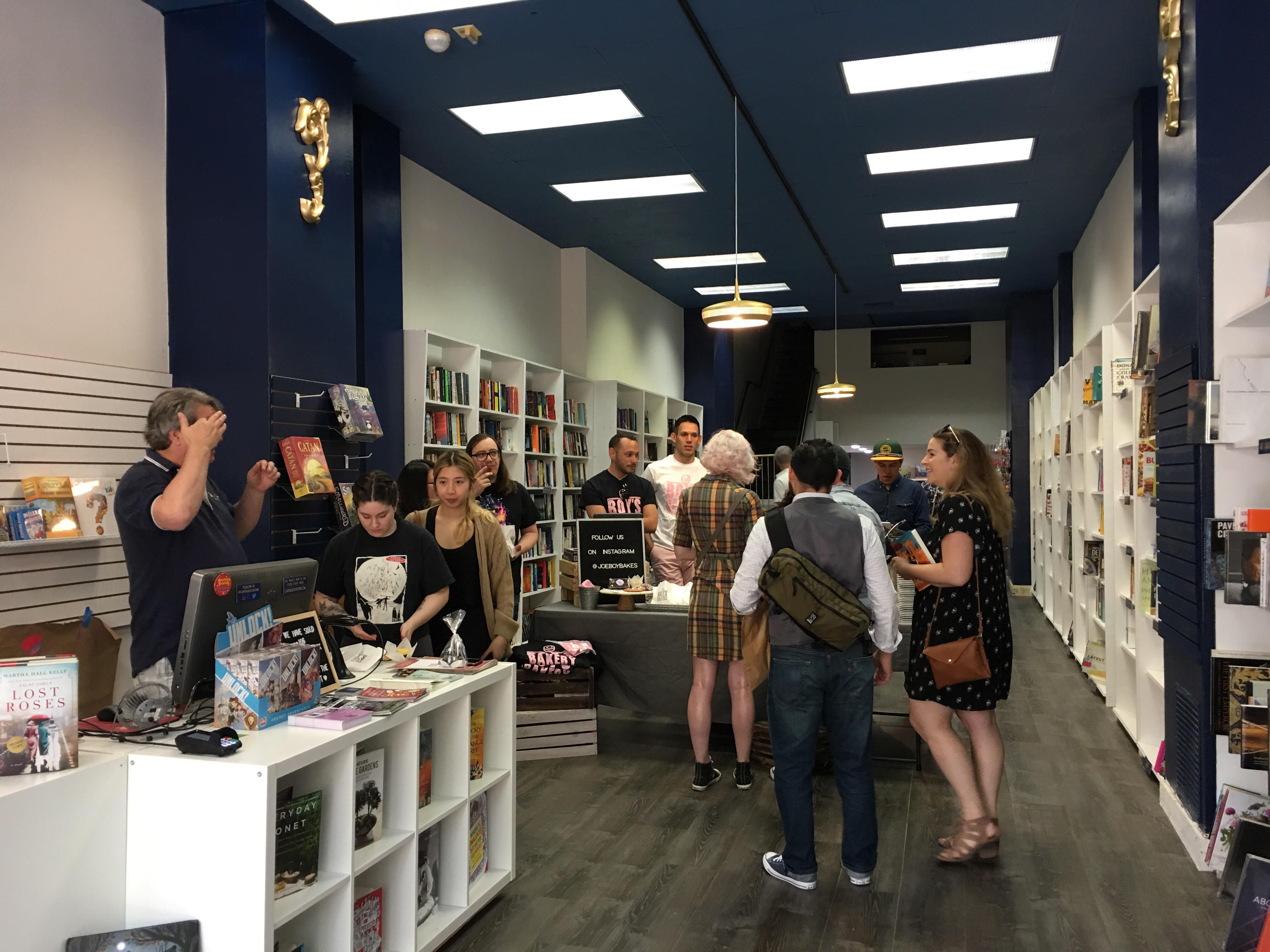 Capital Books, now open in downtown next to the Crest Theater Sacramento