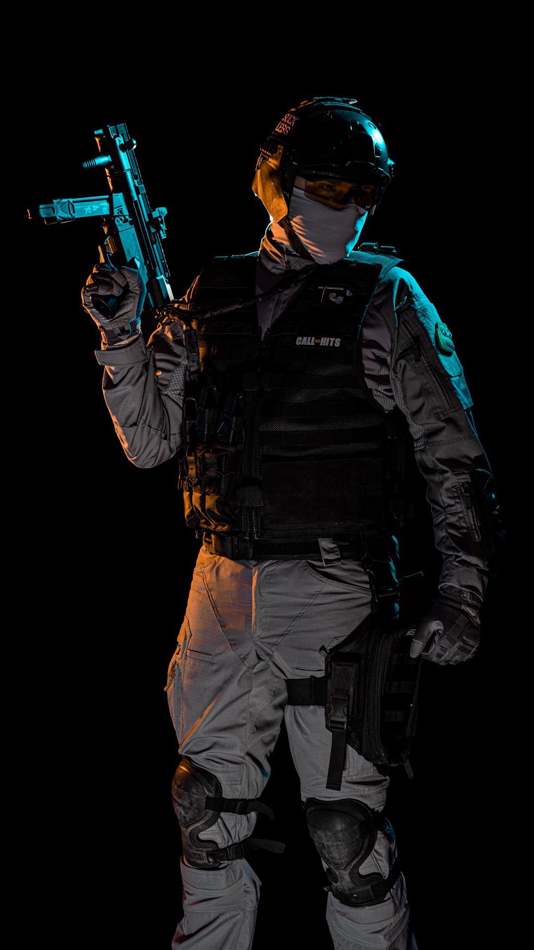 Frost grey (UFPRO) and monolithic MP5K loadout r/airsoft