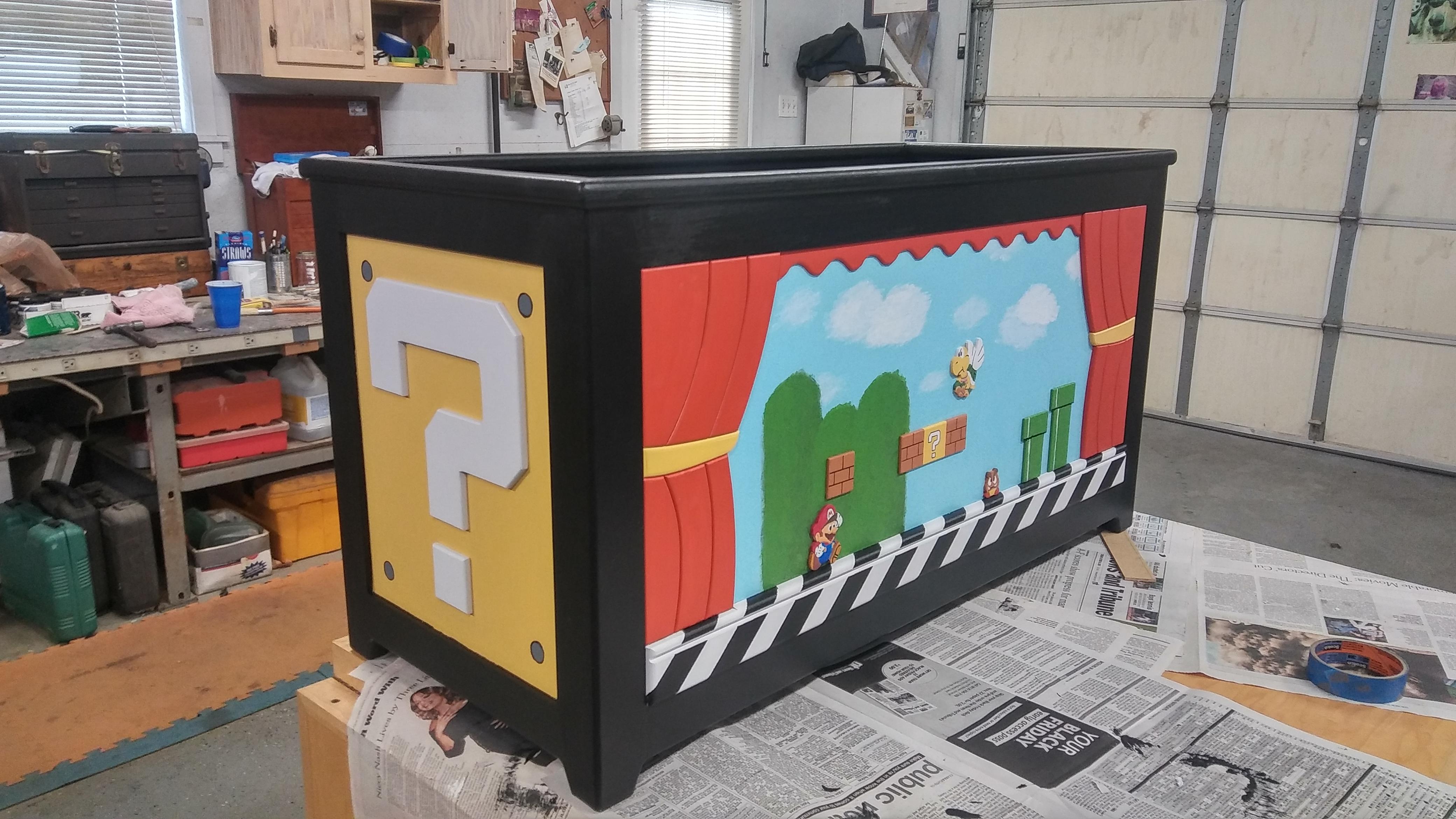 Super Mario Toybox! r/woodworking