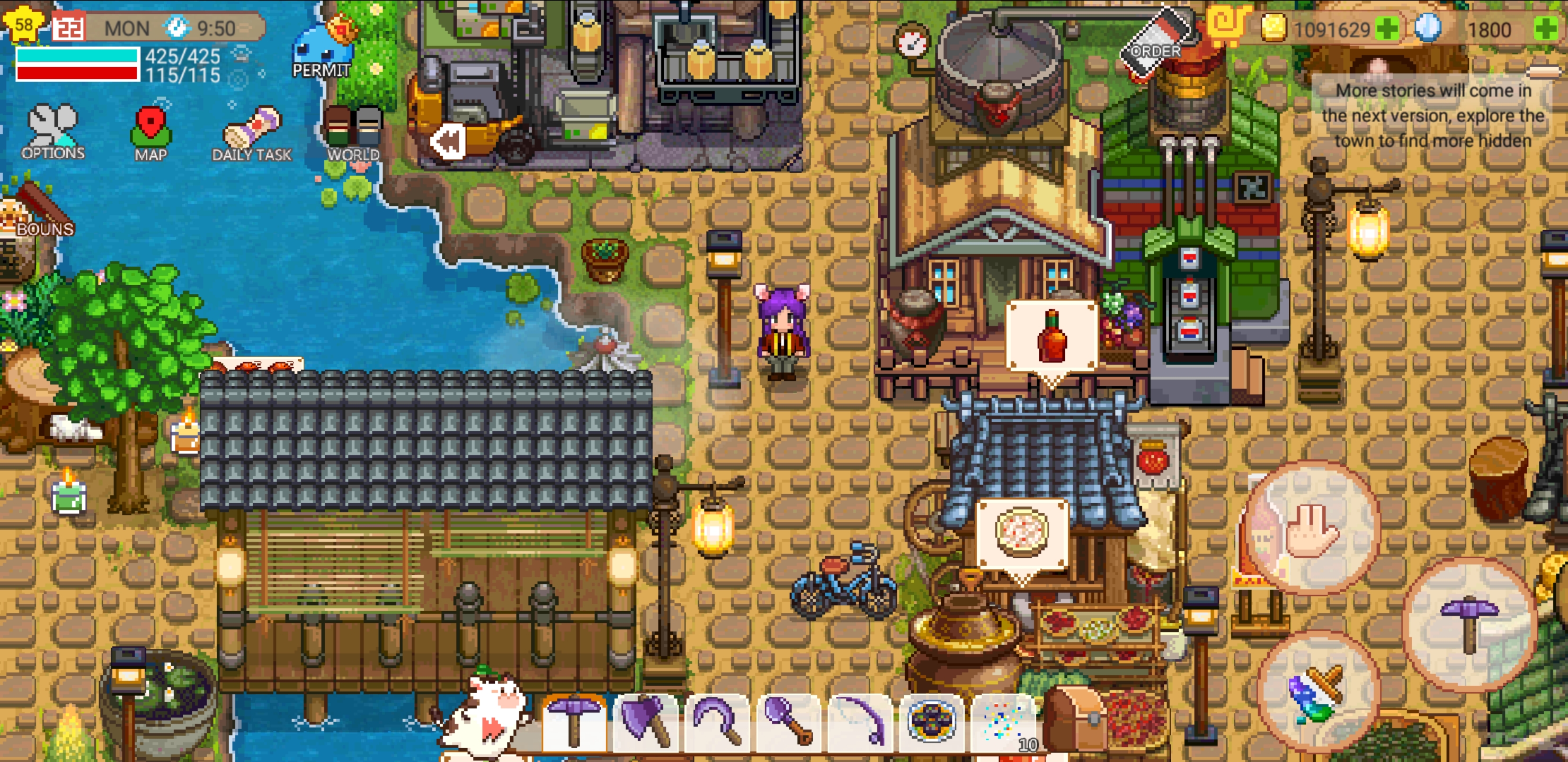 My Hoe is Missing..... harvest_town