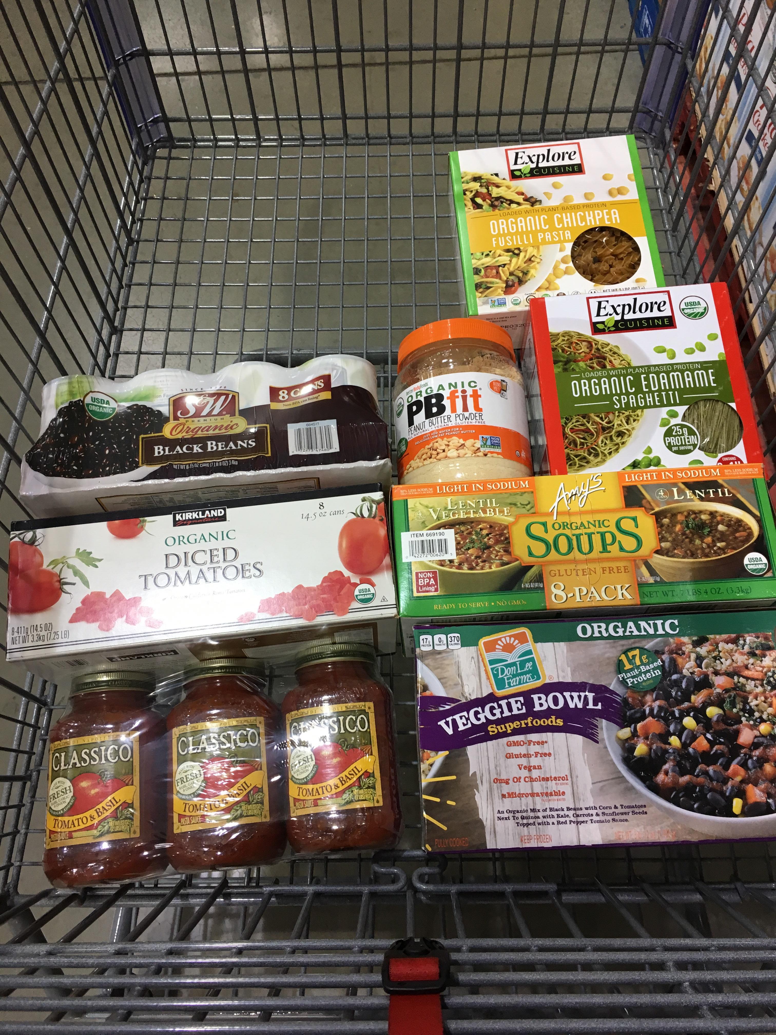 Vegan Costco haul. r/vegan