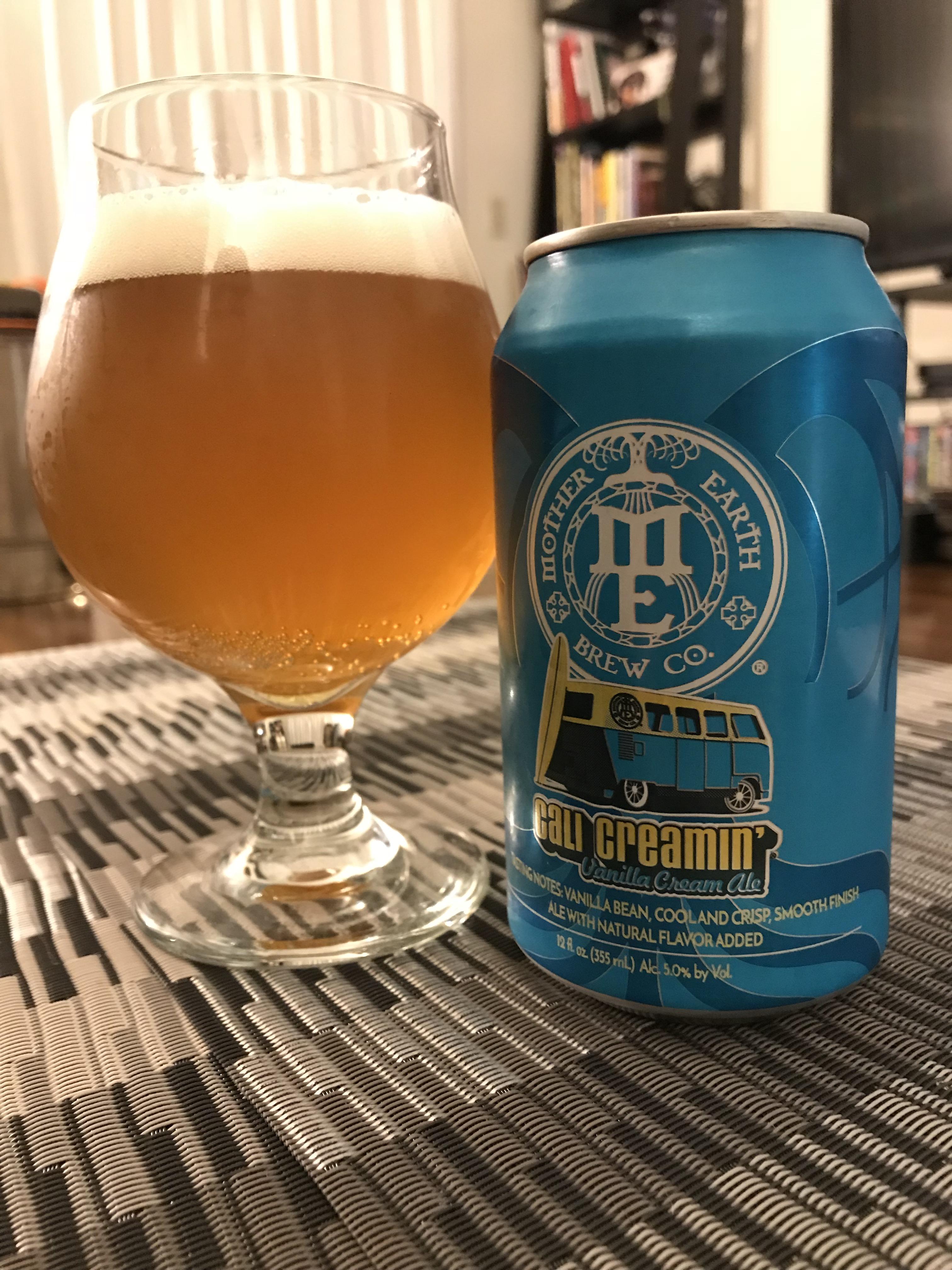 Haven’t had many cream ales, but I didn’t mind this! Cali Creamin