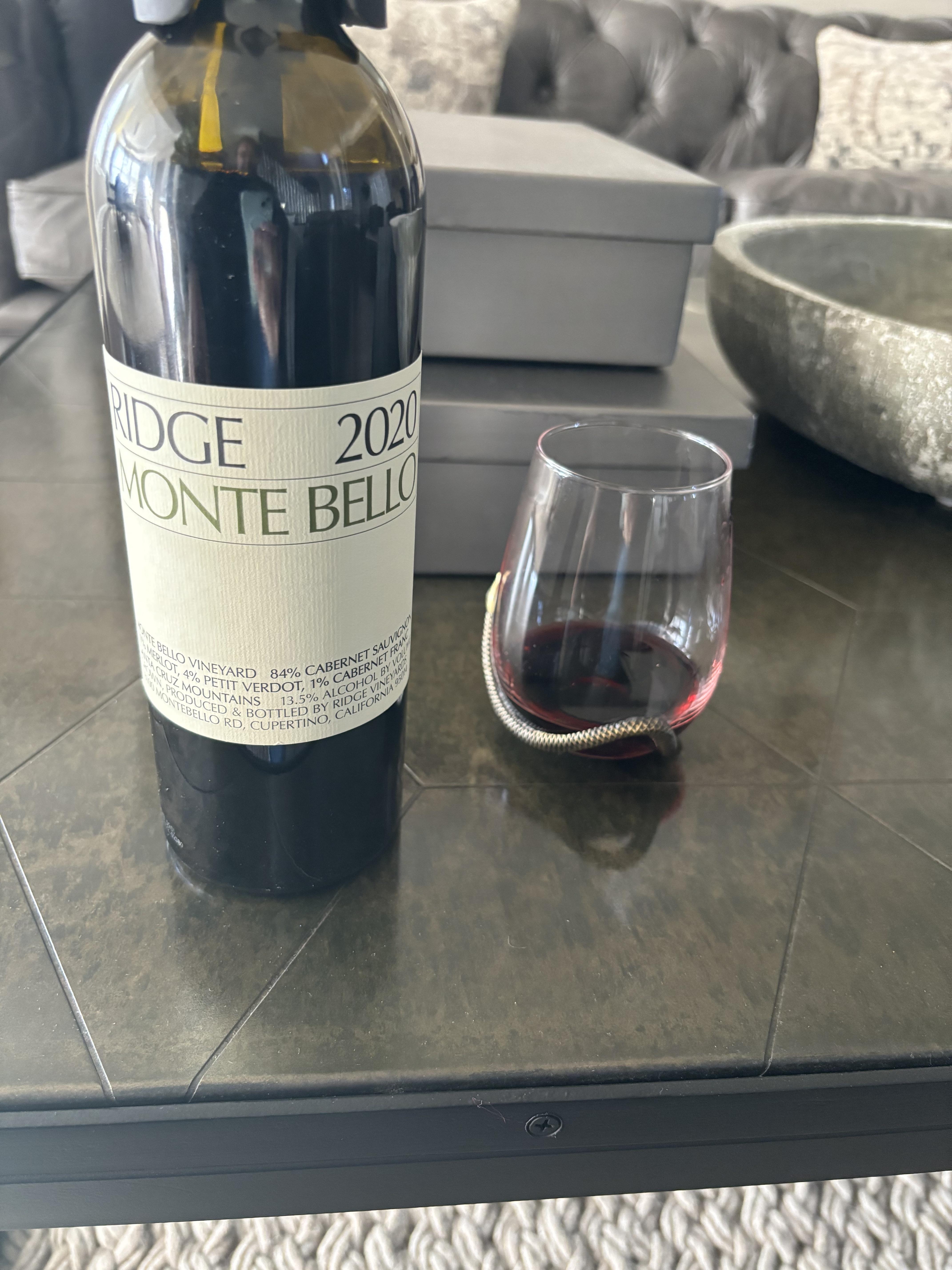 2020 Ridge Montebello Smoke Taint r/wine