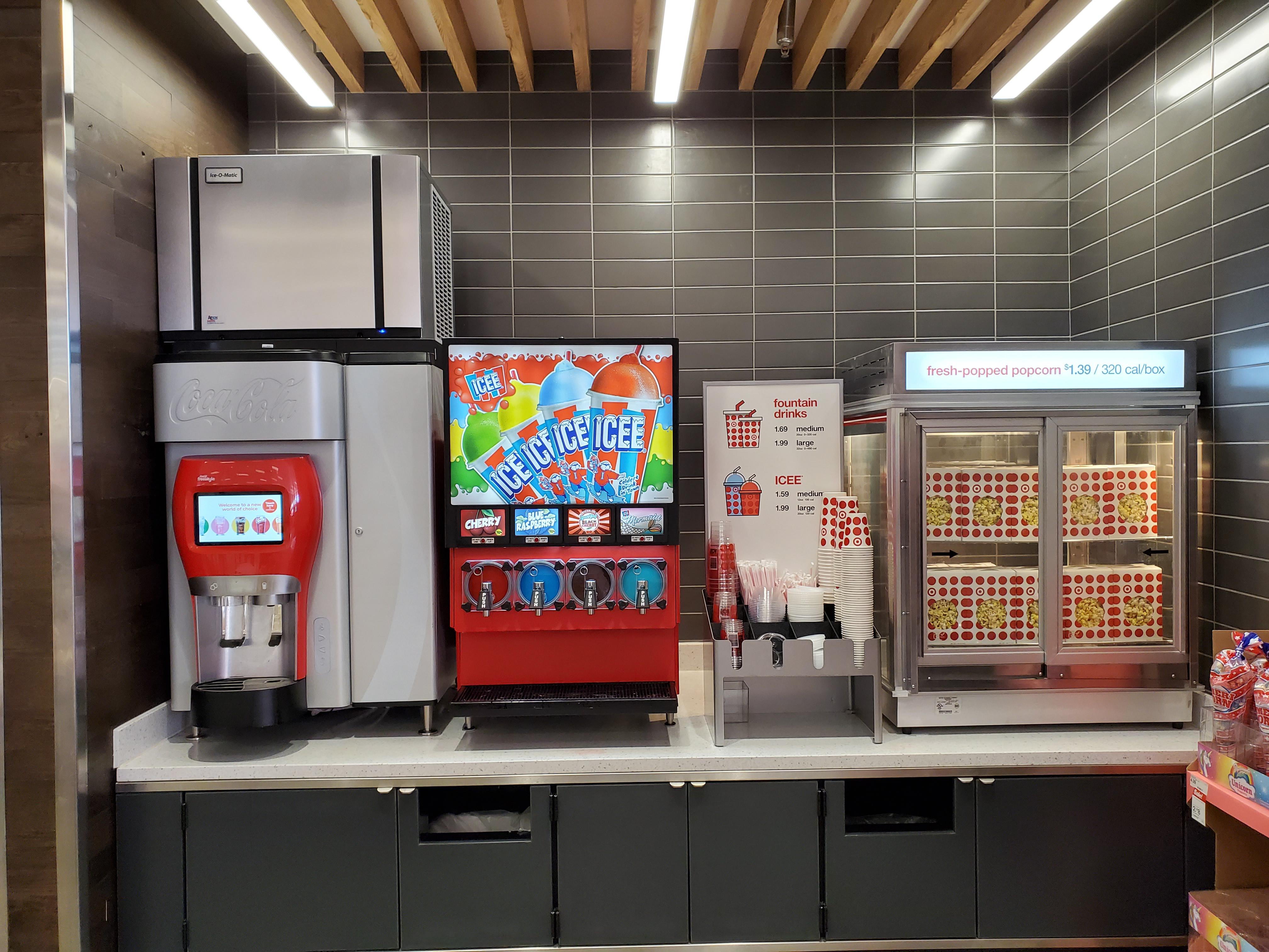 A remodeled store near me got a Coke Freestyle machine Target
