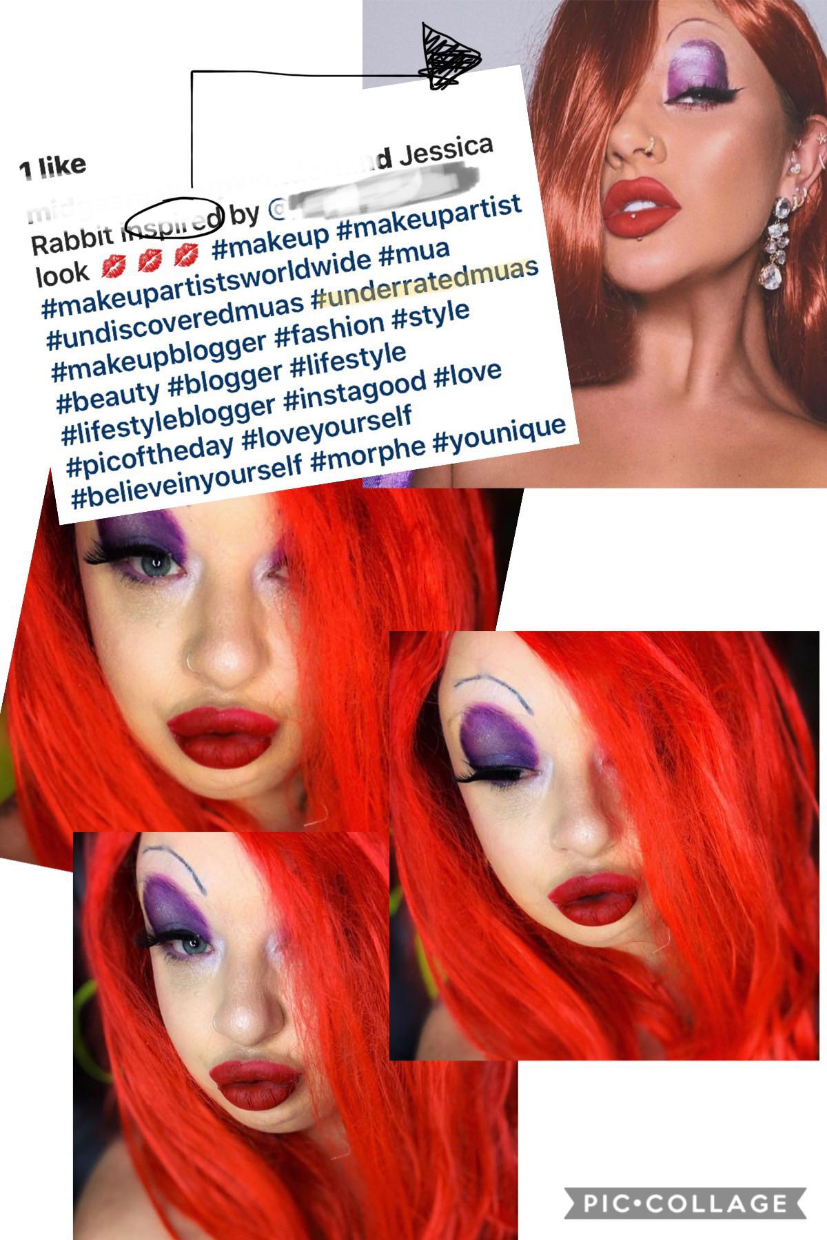 Jessica Rabbit inspiration r/BadMUAs