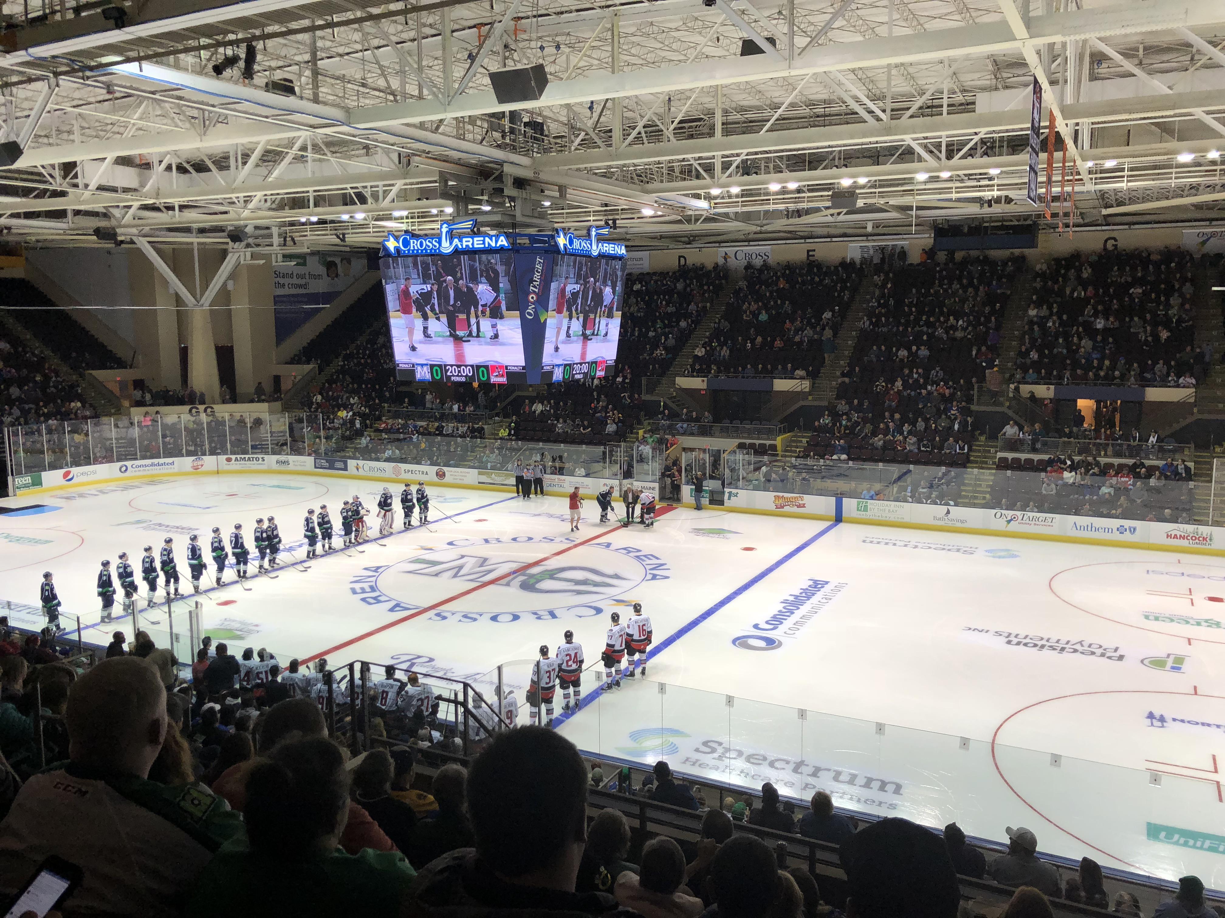 The Maine Mariners inaugural season has officially begun! r/ECHL