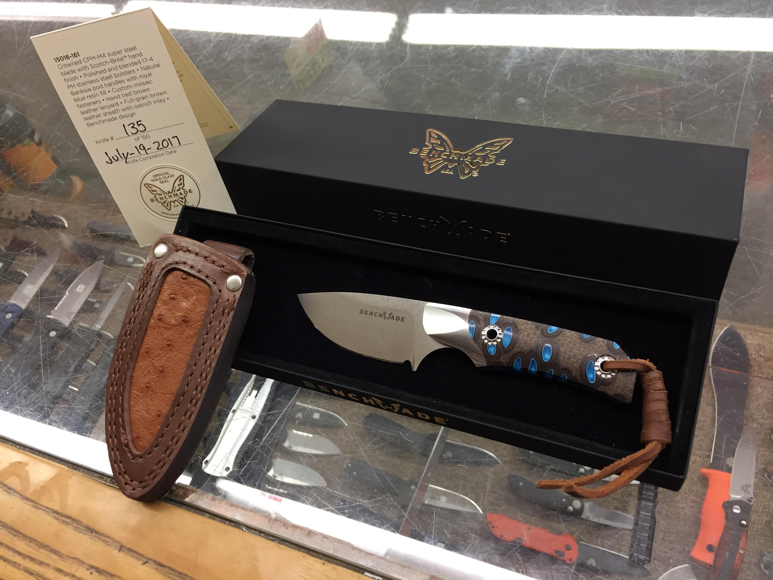Benchmade GoldClass // Hidden Canyon Hunter 15016161. Only 150 of