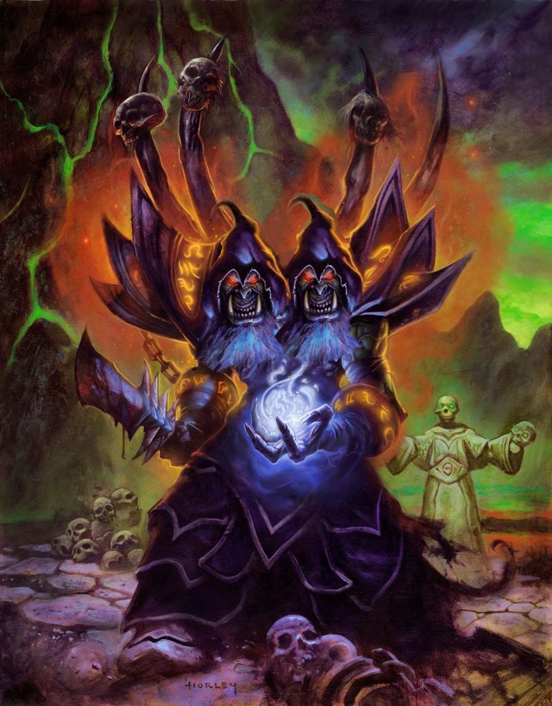 An updated image of Gul'dan after the release of Ashes of Outland