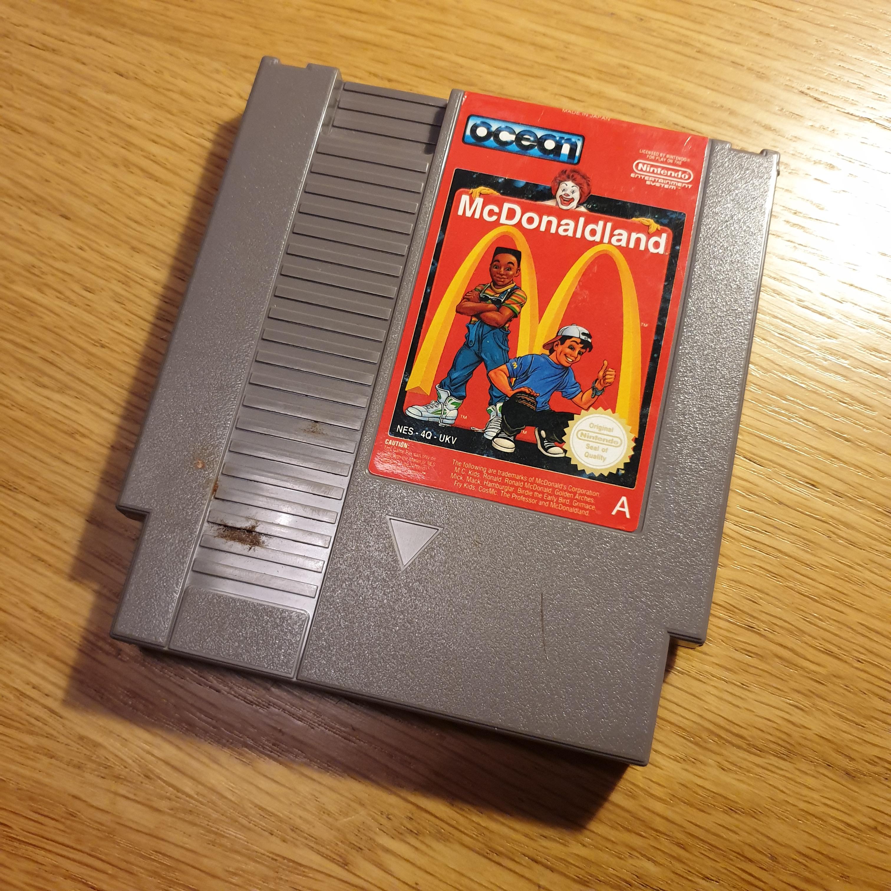 I just picked up a job lot of consoles and this was in the nes. I've