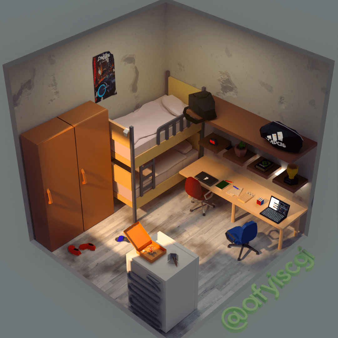 Dorm room r/blender