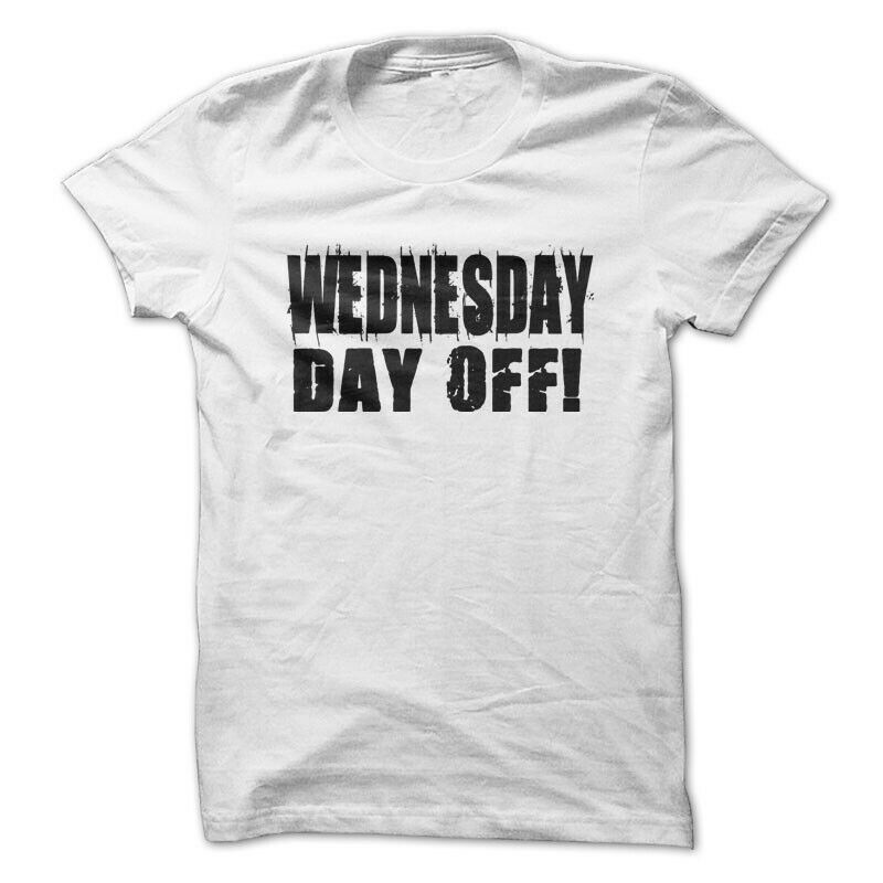 WEDNESDAY DAY OFF Gym Rabbit TShirt Workout Gym Fitness Apparel D798 r/gym_apparel_for_women