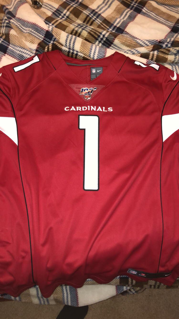 Just came in today! Special NFL 100 Kyler Murray jersey! r/AZCardinals