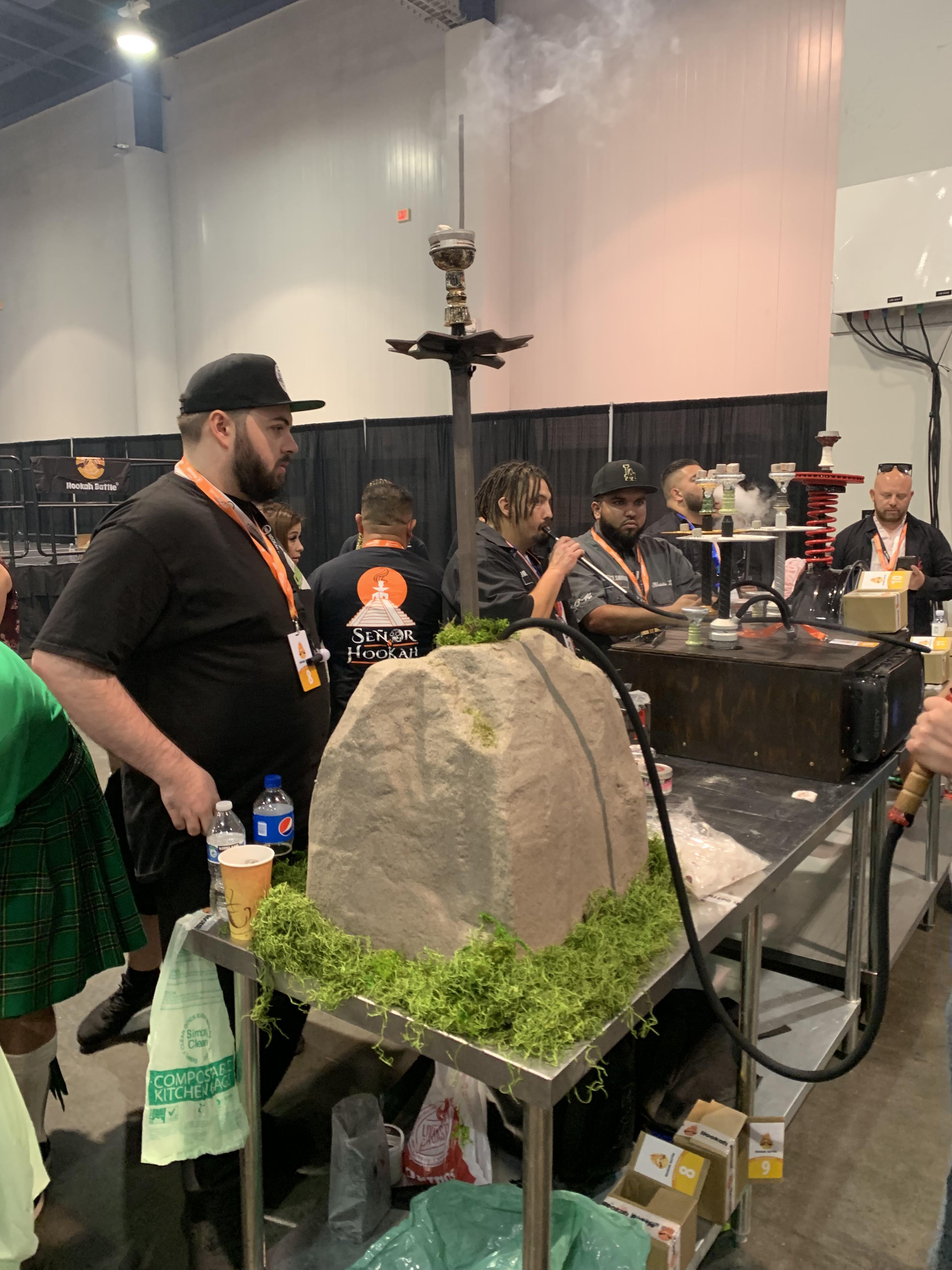 Rock Hookah at Hookah Expo 2019 r/hookah