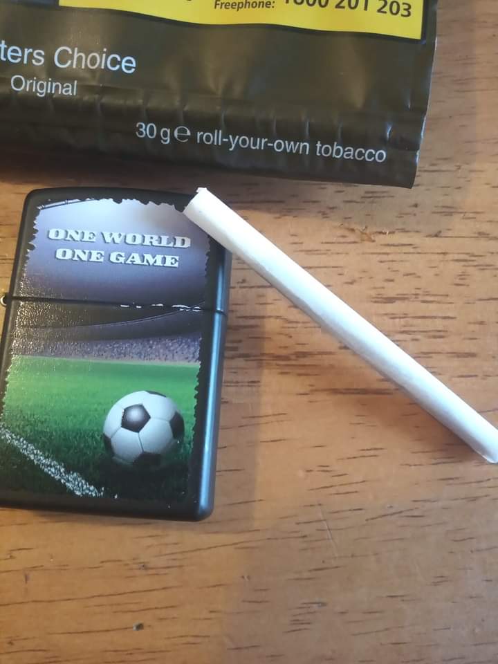 cutters choice hand Rolling Tobacco and my Zippo. r/Cigarettes