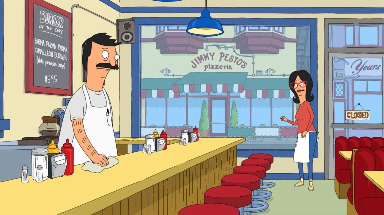 Bob's Burgers restaurant r/zoombackgrounds