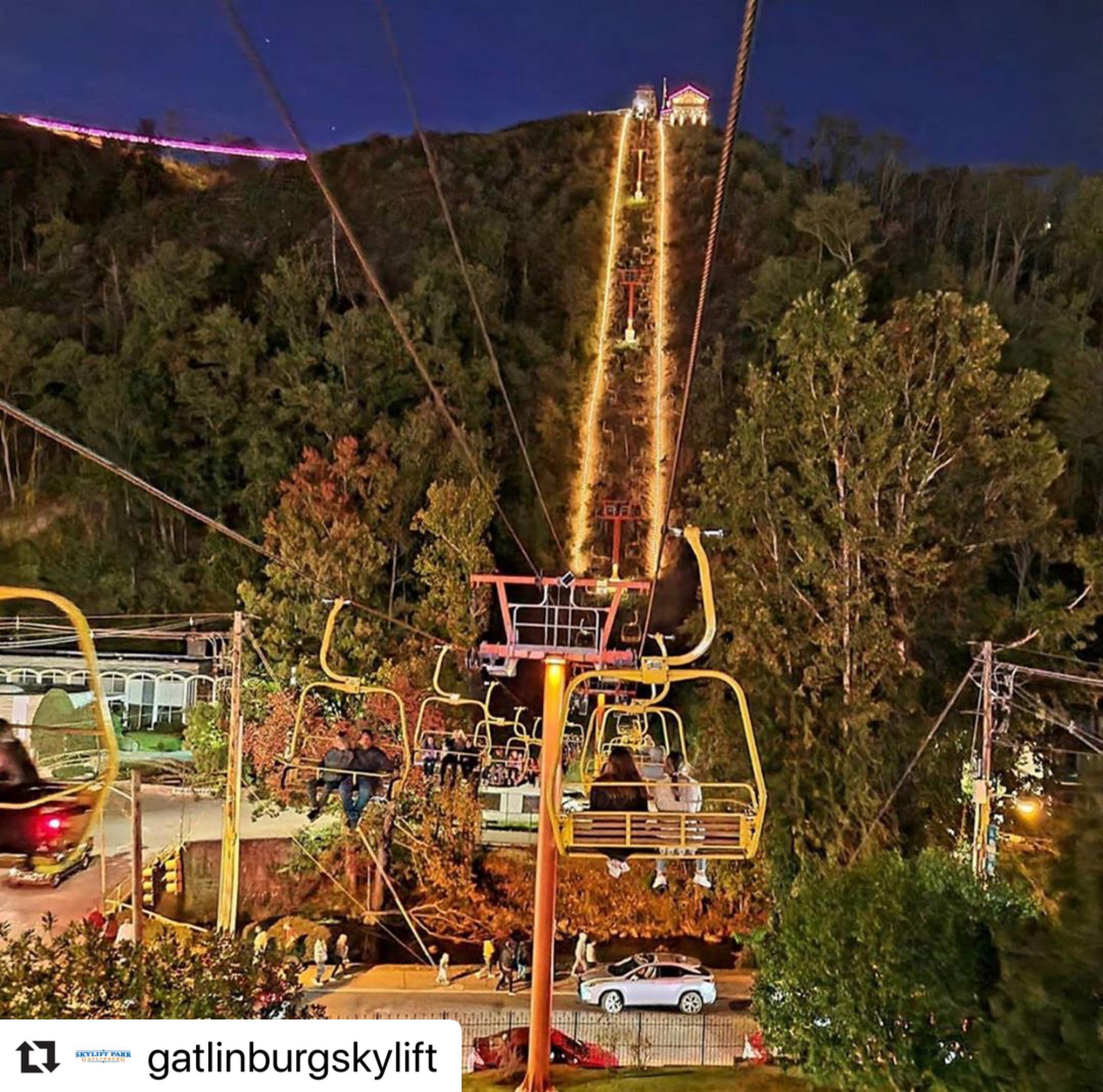 Gatlinburg skylift, TN r/Gatlinburg