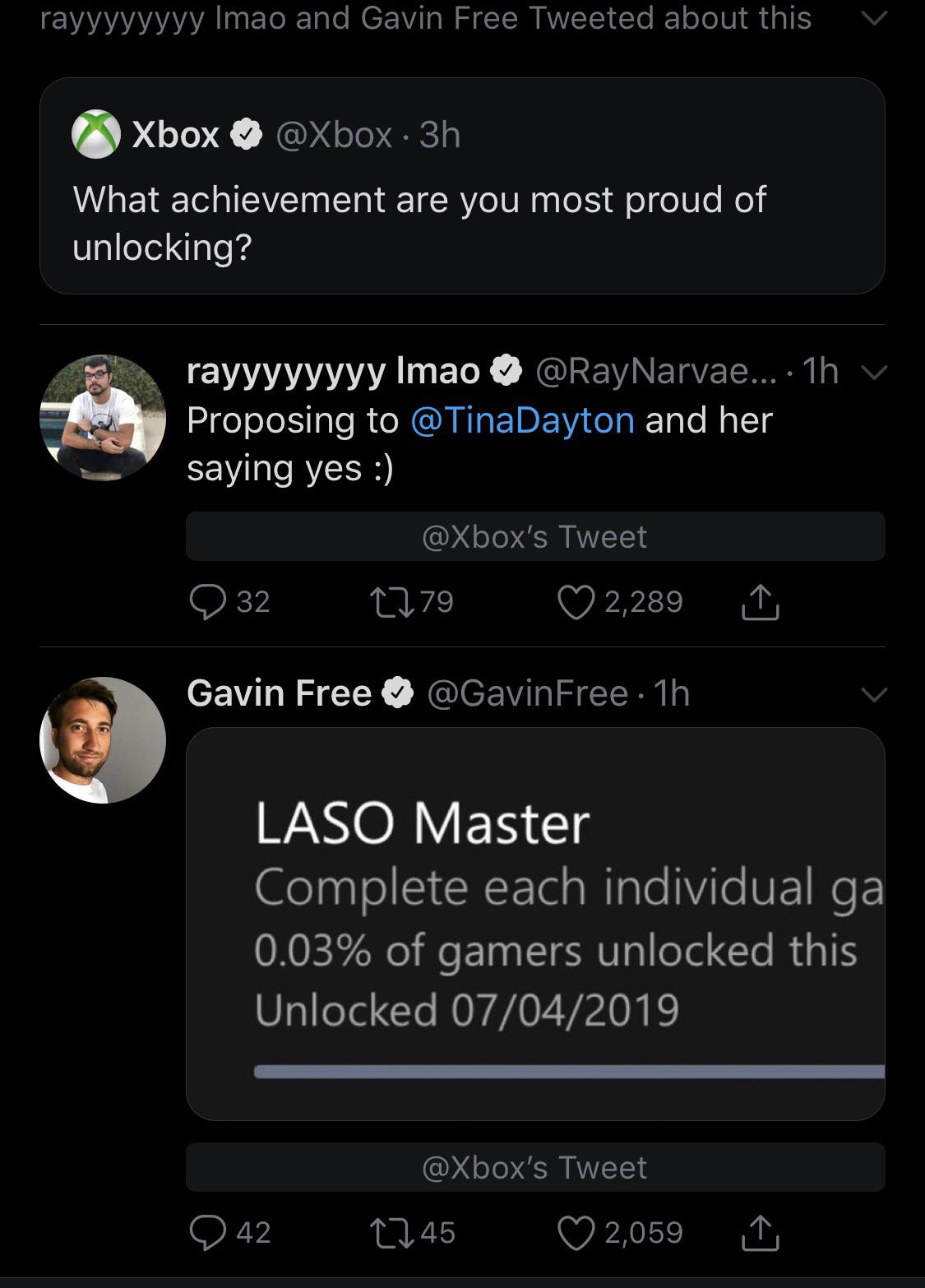 Maybe this is why Gavin is still an Official Achievement Hunter and Ray
