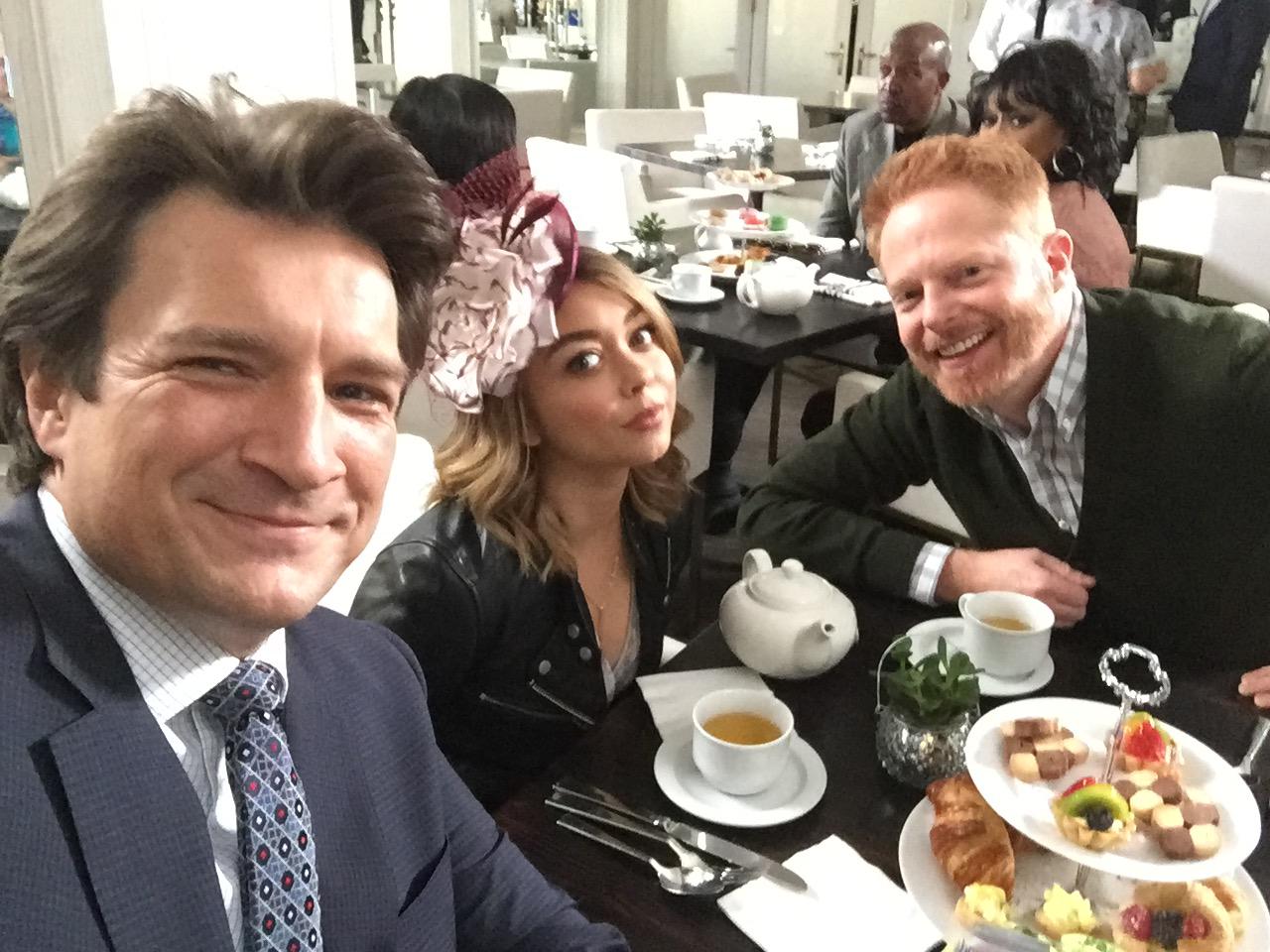 Nathan Fillion Family