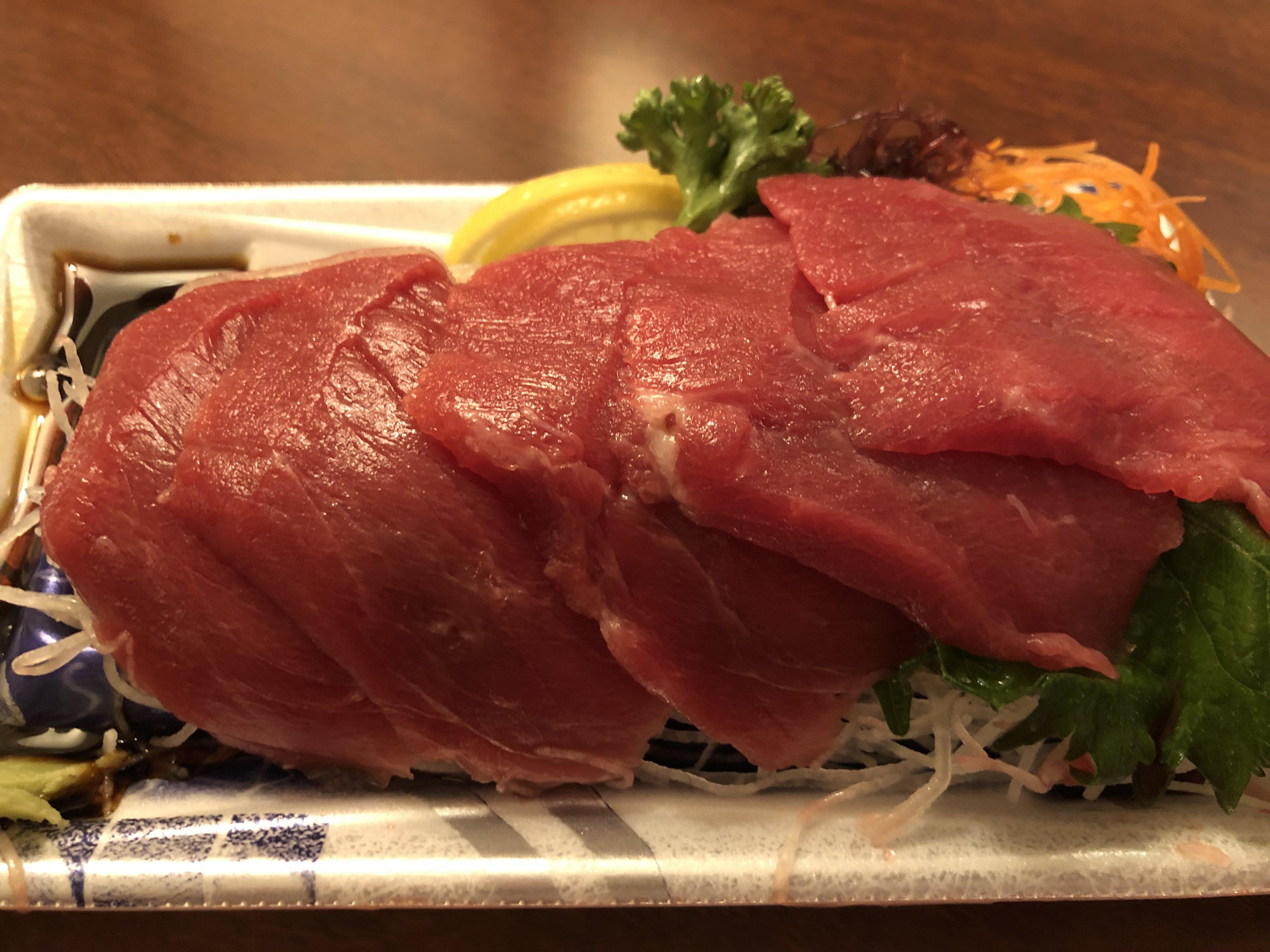 Blue Fin Tuna Sashimi from Aeon Supermarket in Kagoshima Japan r/sushi