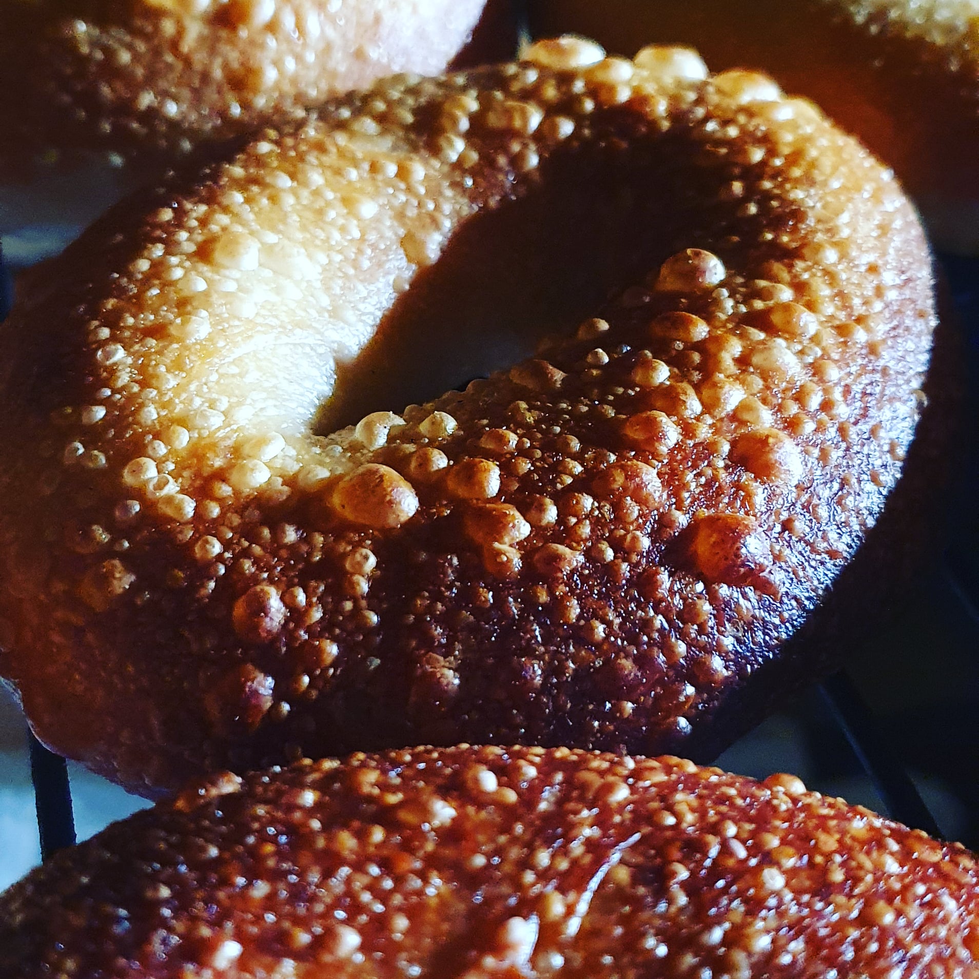 Sourdough bagels bake can you have too many blisters? No! r/Breadit