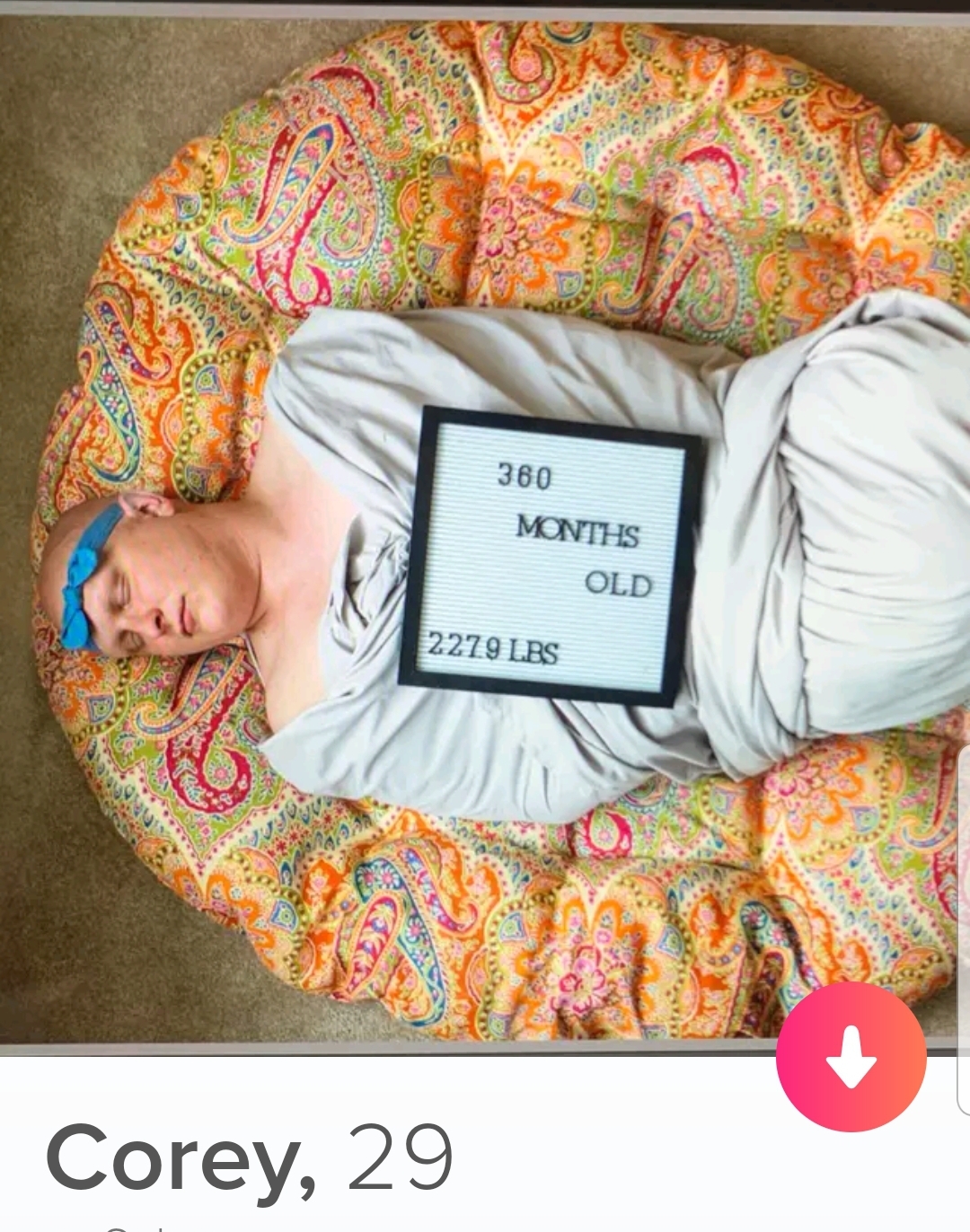 So, you're a big baby? r/Tinder