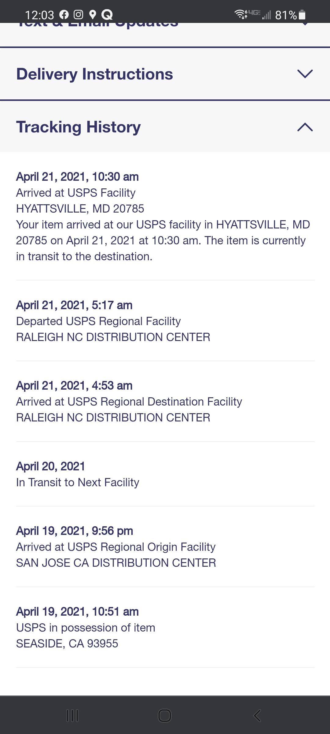 I live in Raleigh, what could cause this?