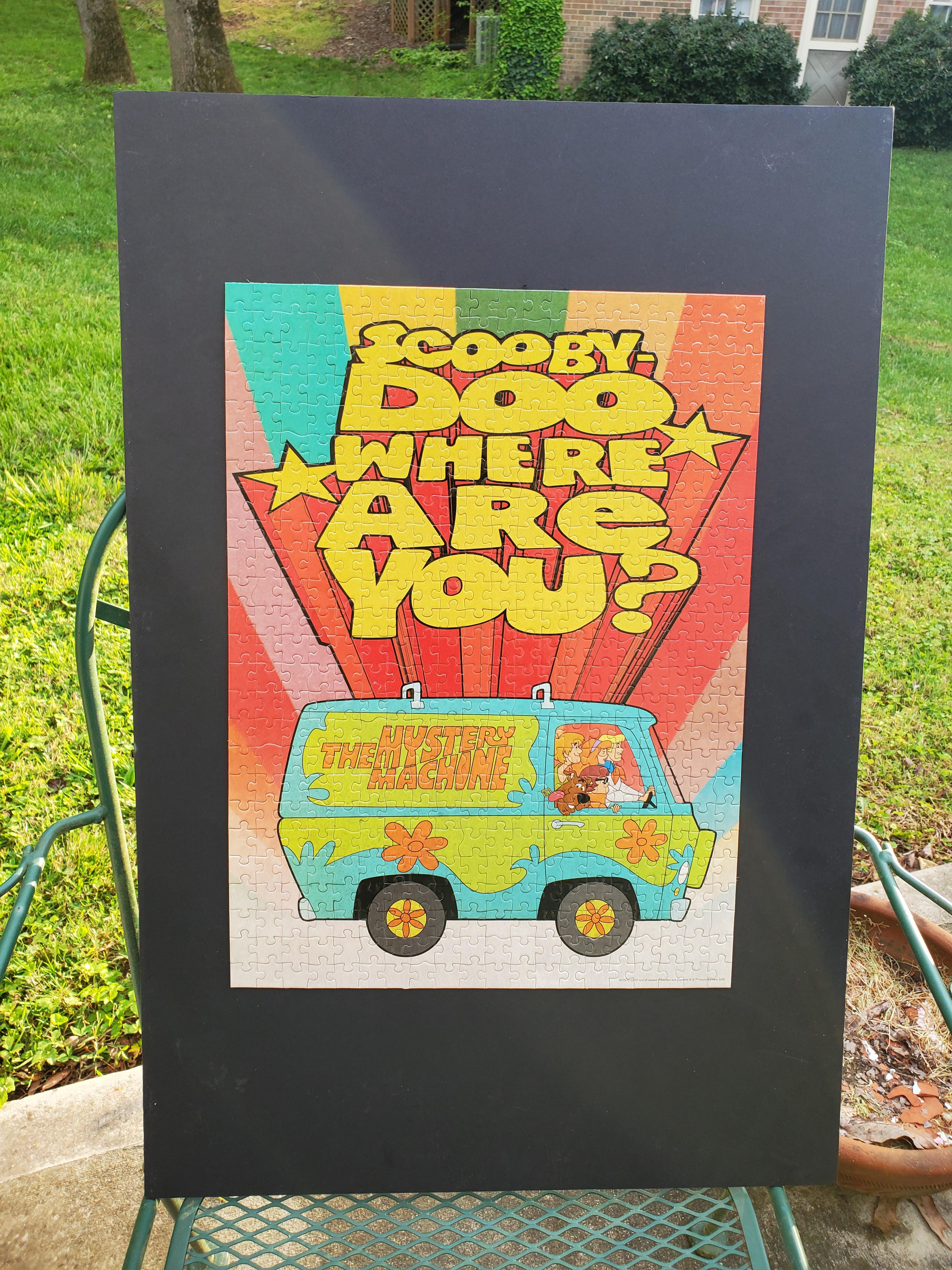 This was such a fun puzzle to put together! 500 pieces and it took us 6