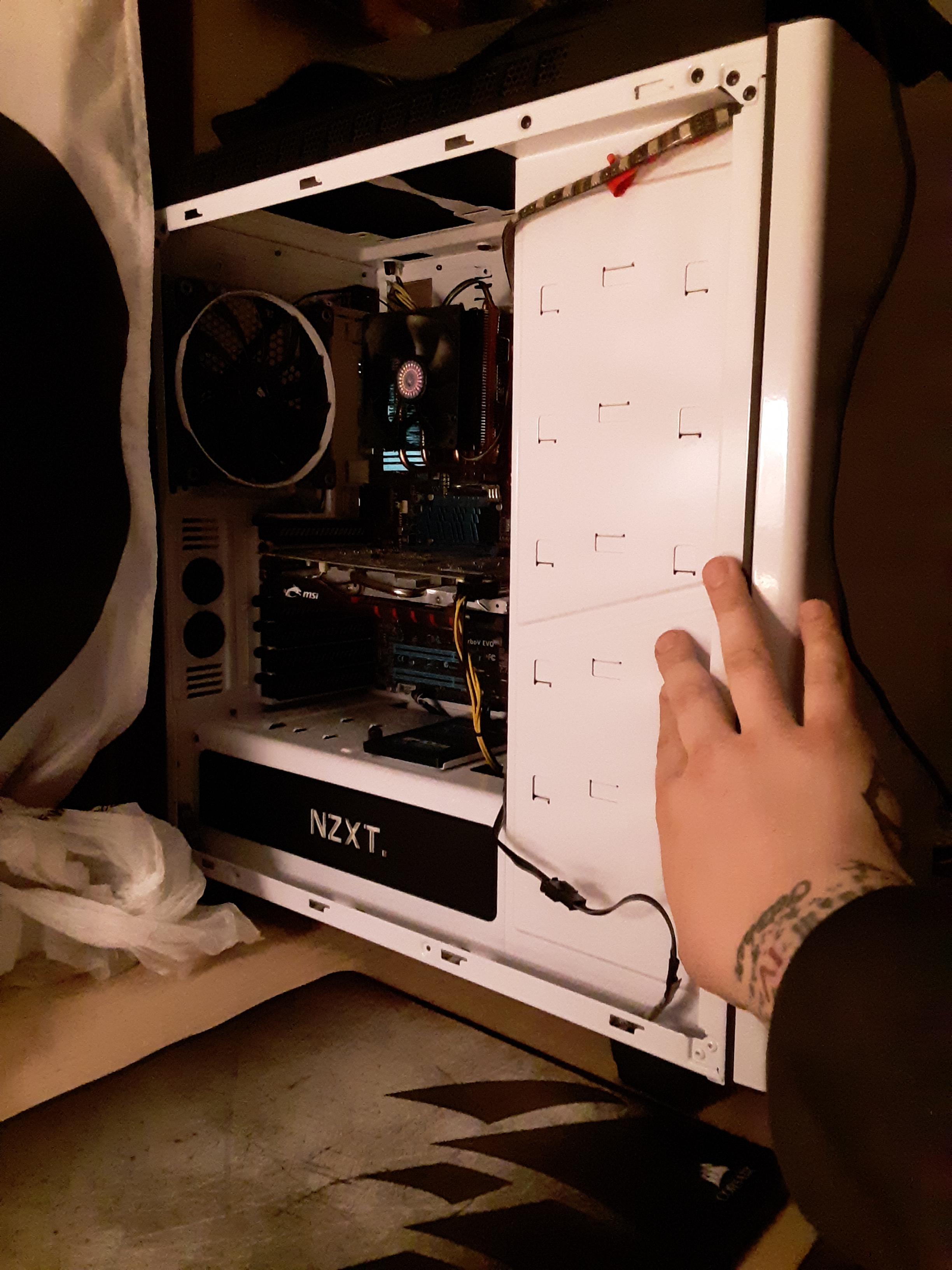 My power supply blew up. Ordered a new one and decided to treat myself