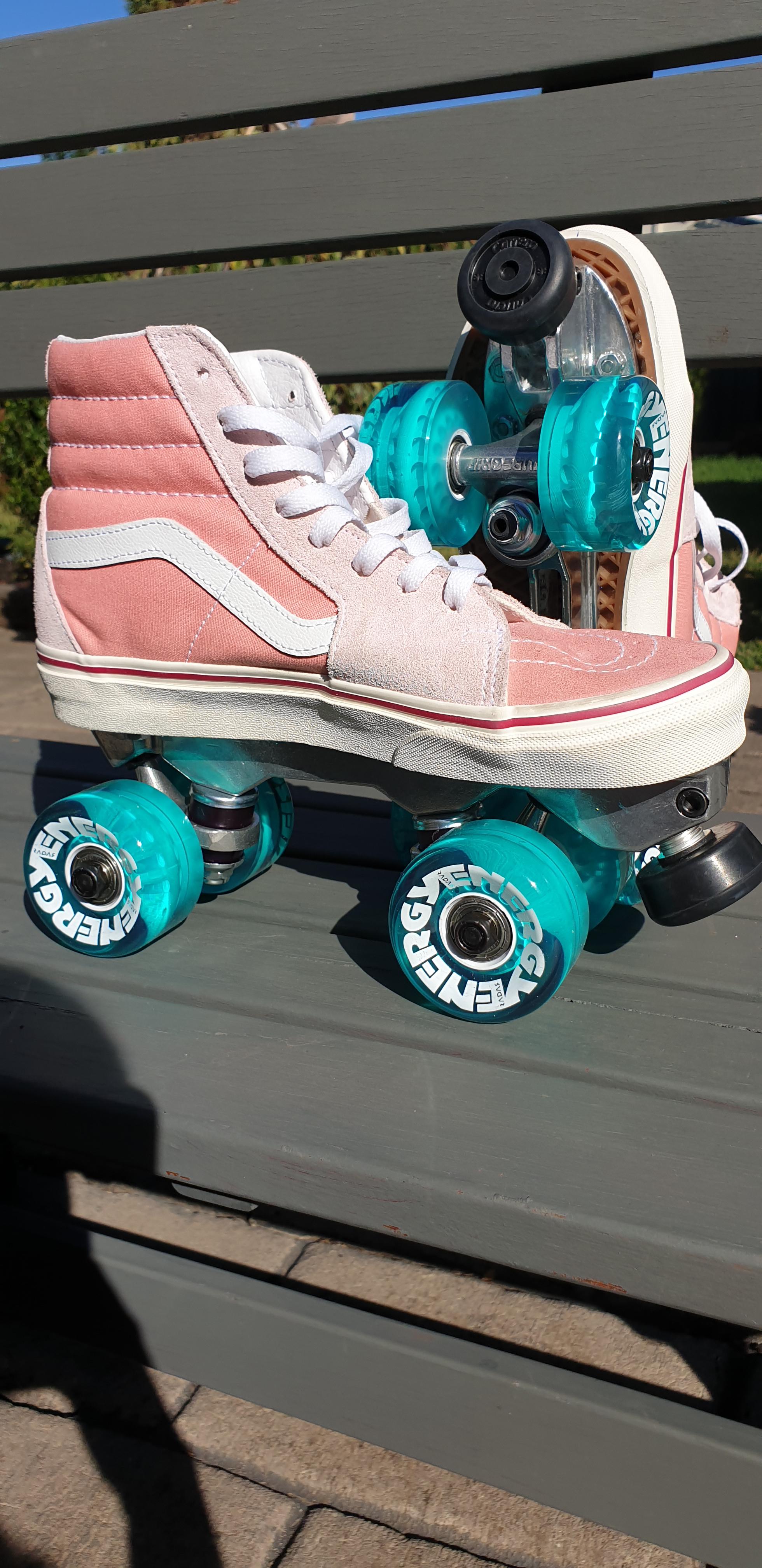 Custom Vans Roller Skates With Nylon Plates atelieryuwa.ciao.jp