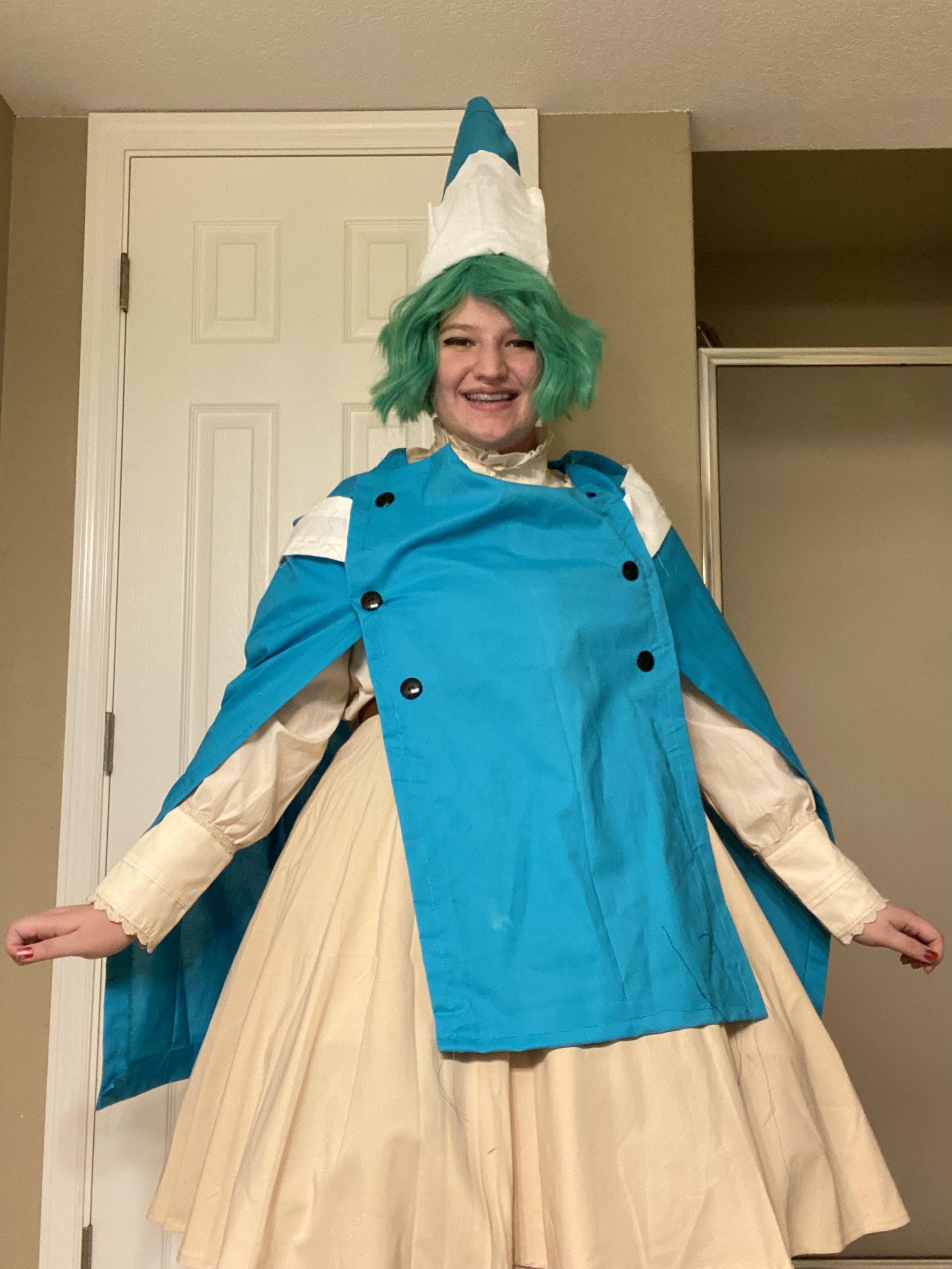First time sewing! (I made the cloak myself!) r/WitchHatAtelier