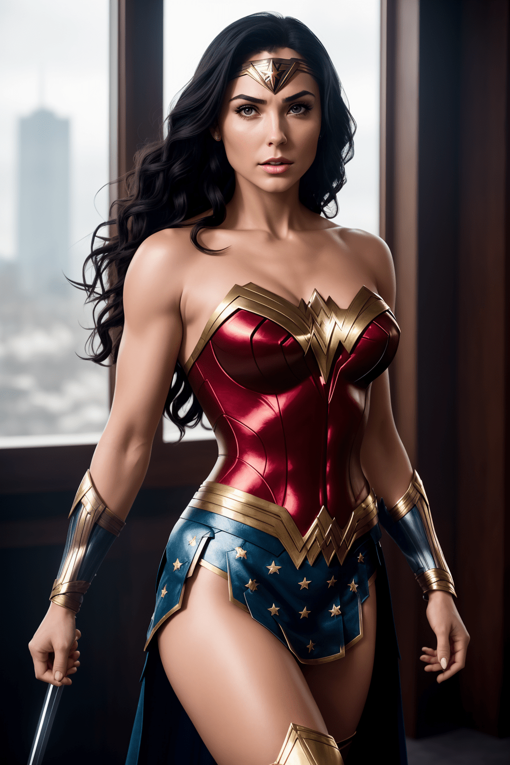 Wonder Woman Sexy Animated